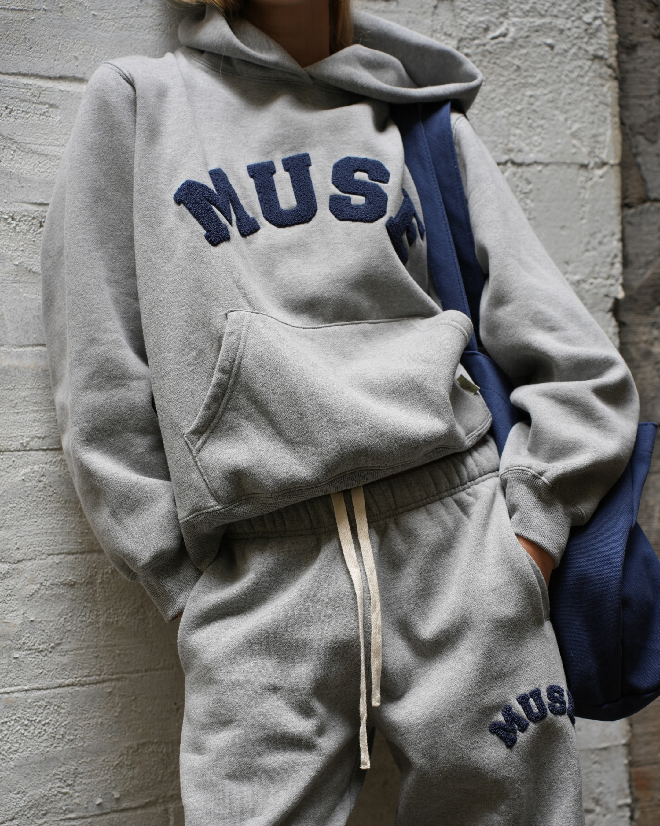 Heavyweight Chenille Hoodie - Campus Heather