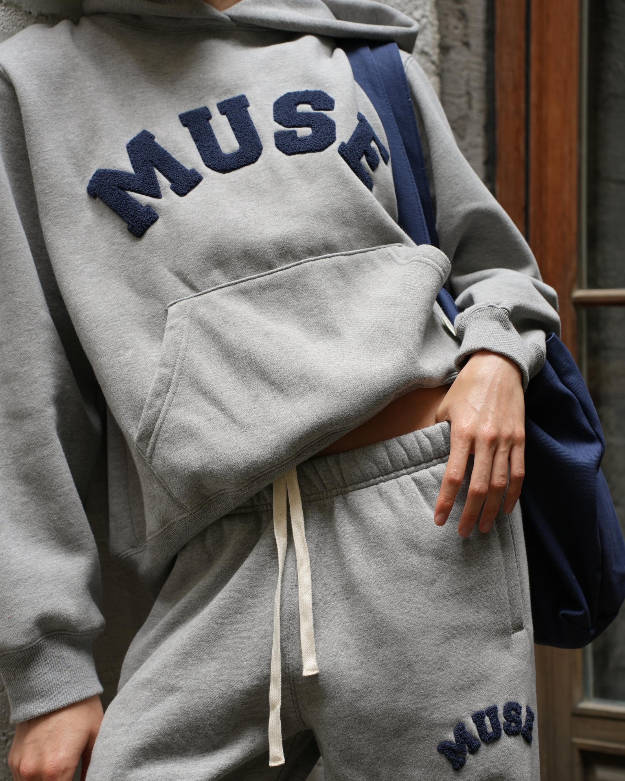 Heavyweight Chenille Hoodie - Campus Heather