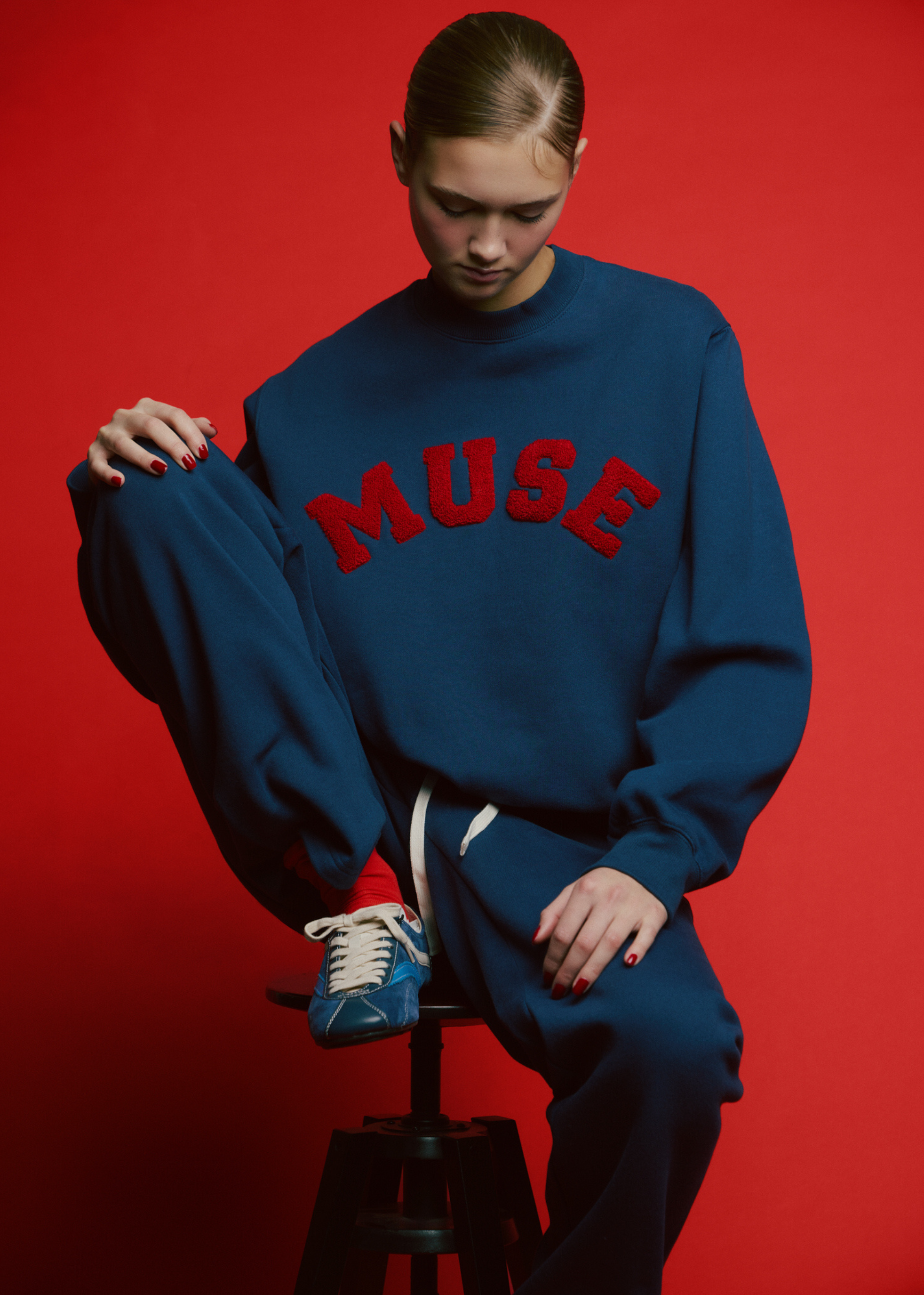 Heavyweight Chenille Sweatshirt - Aspen