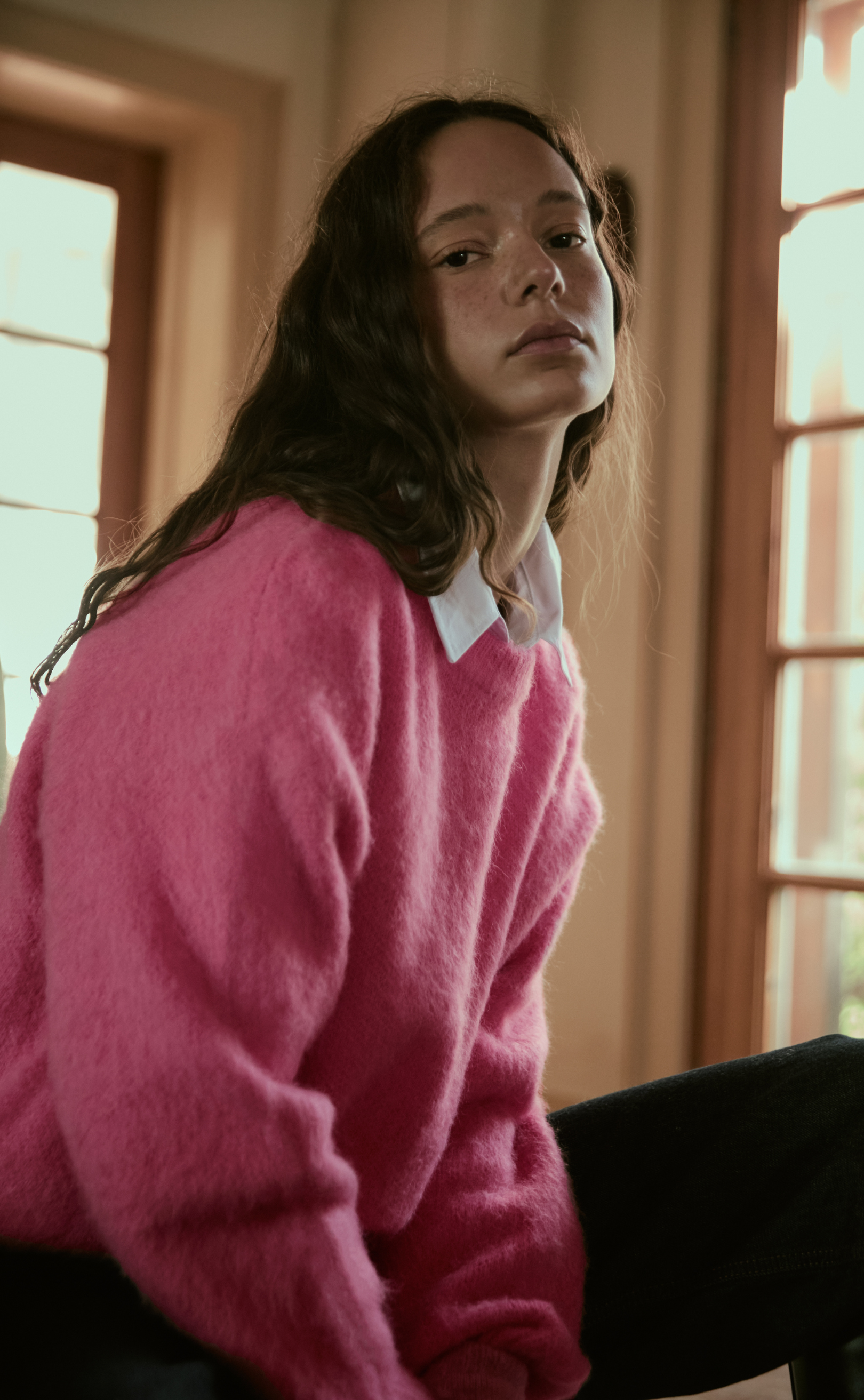 Knit sweater - Pink Mousse