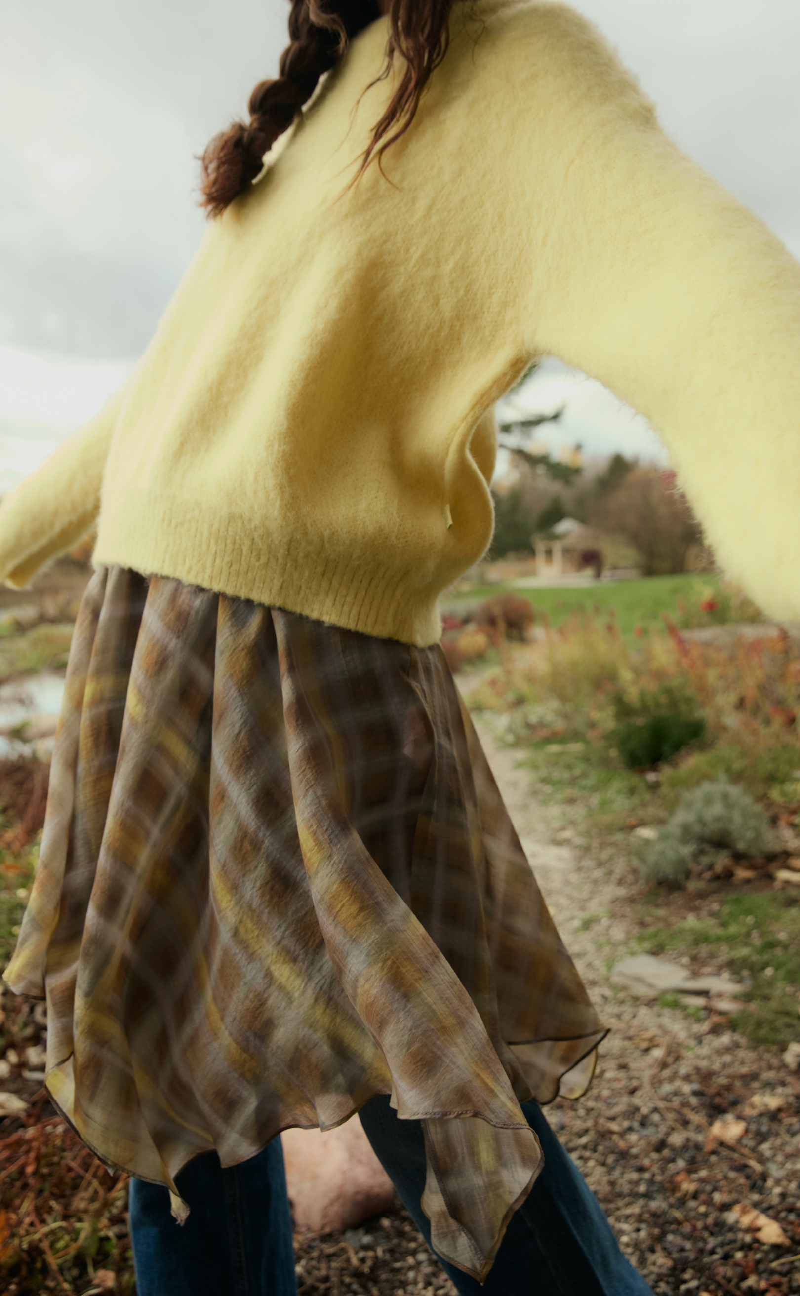 Knit sweater - Custard Butter