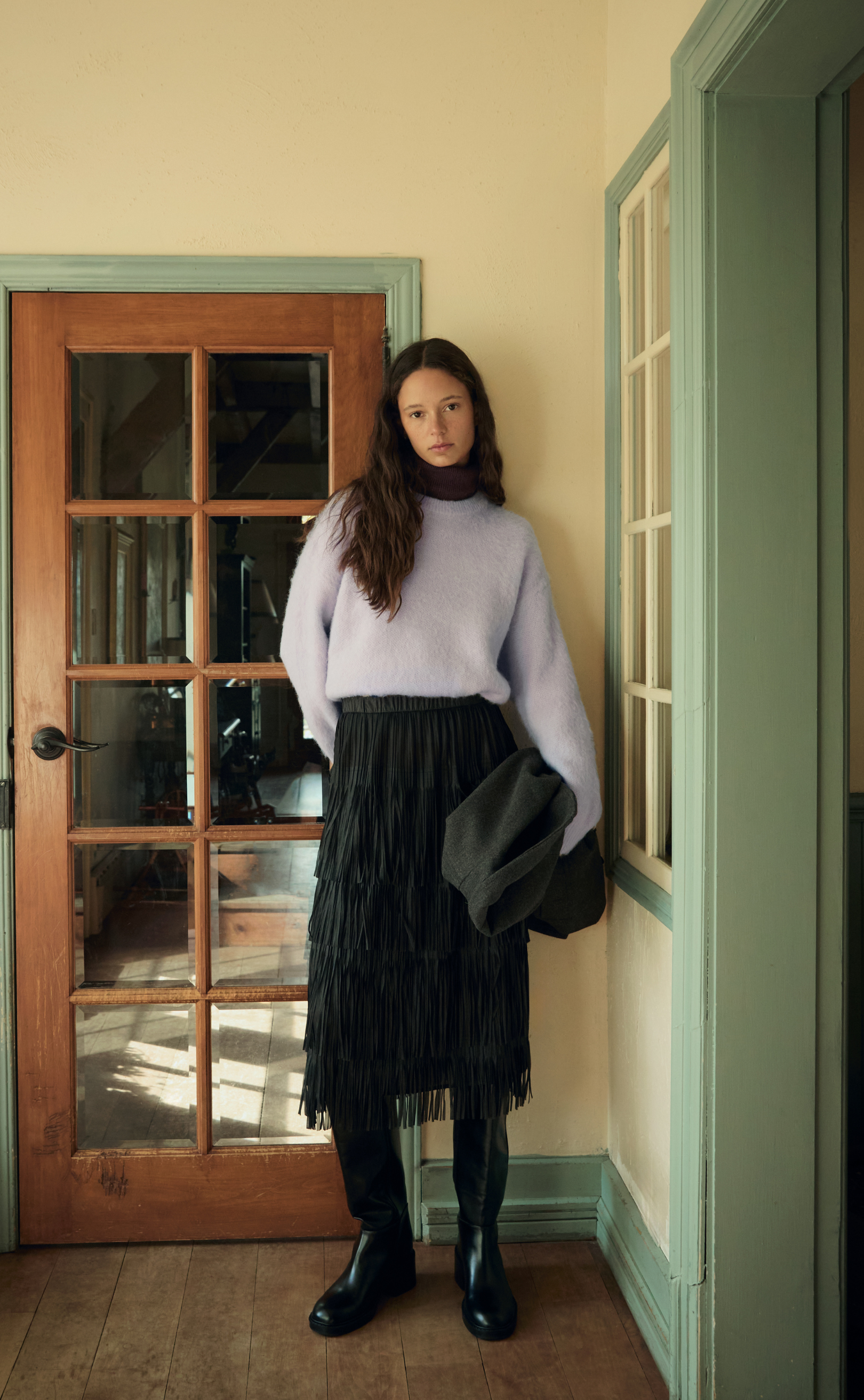 Knit sweater - Violet Haze