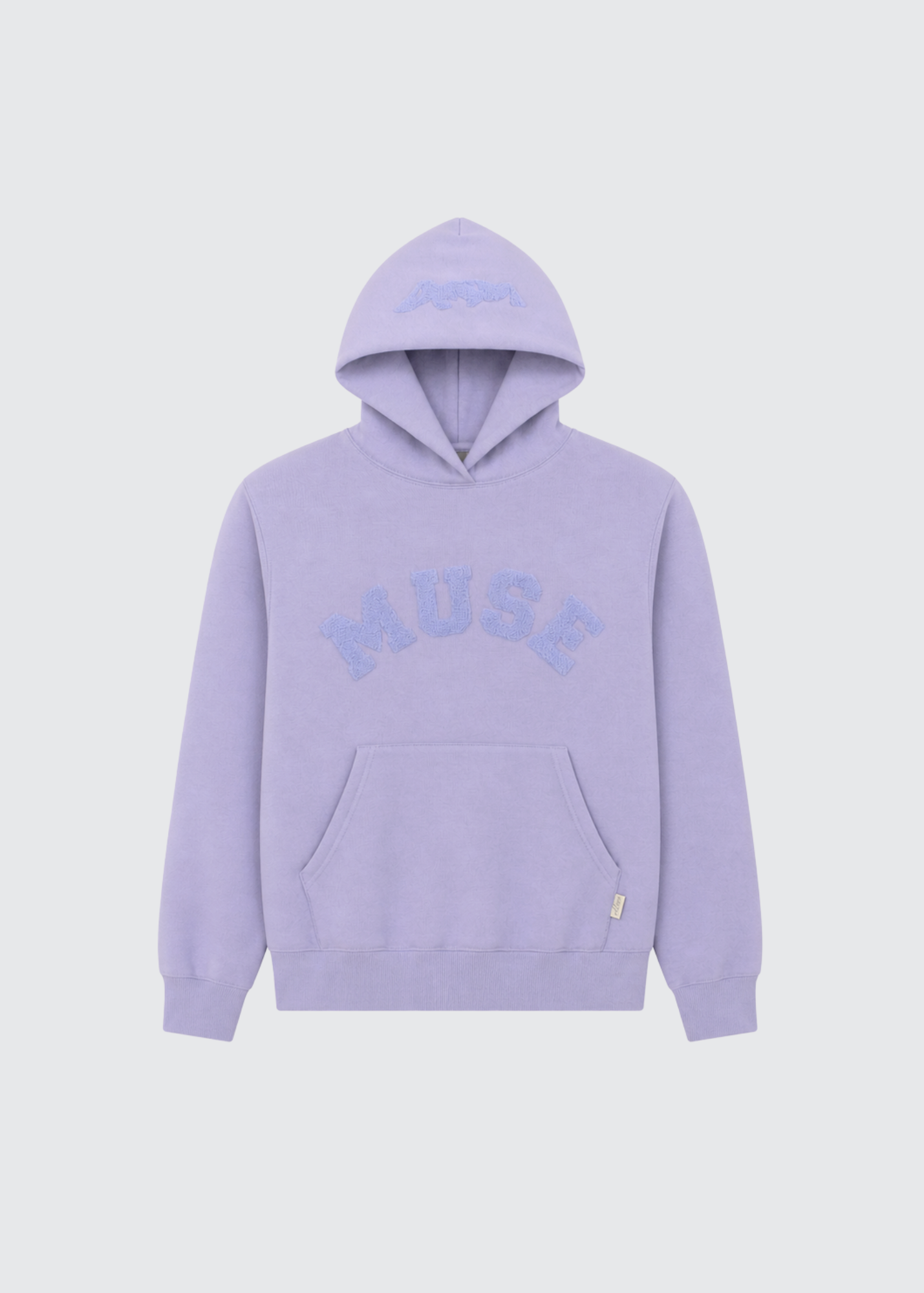 Heavyweight Chenille Hoodie - French Lilac – CURATED BY MUSE
