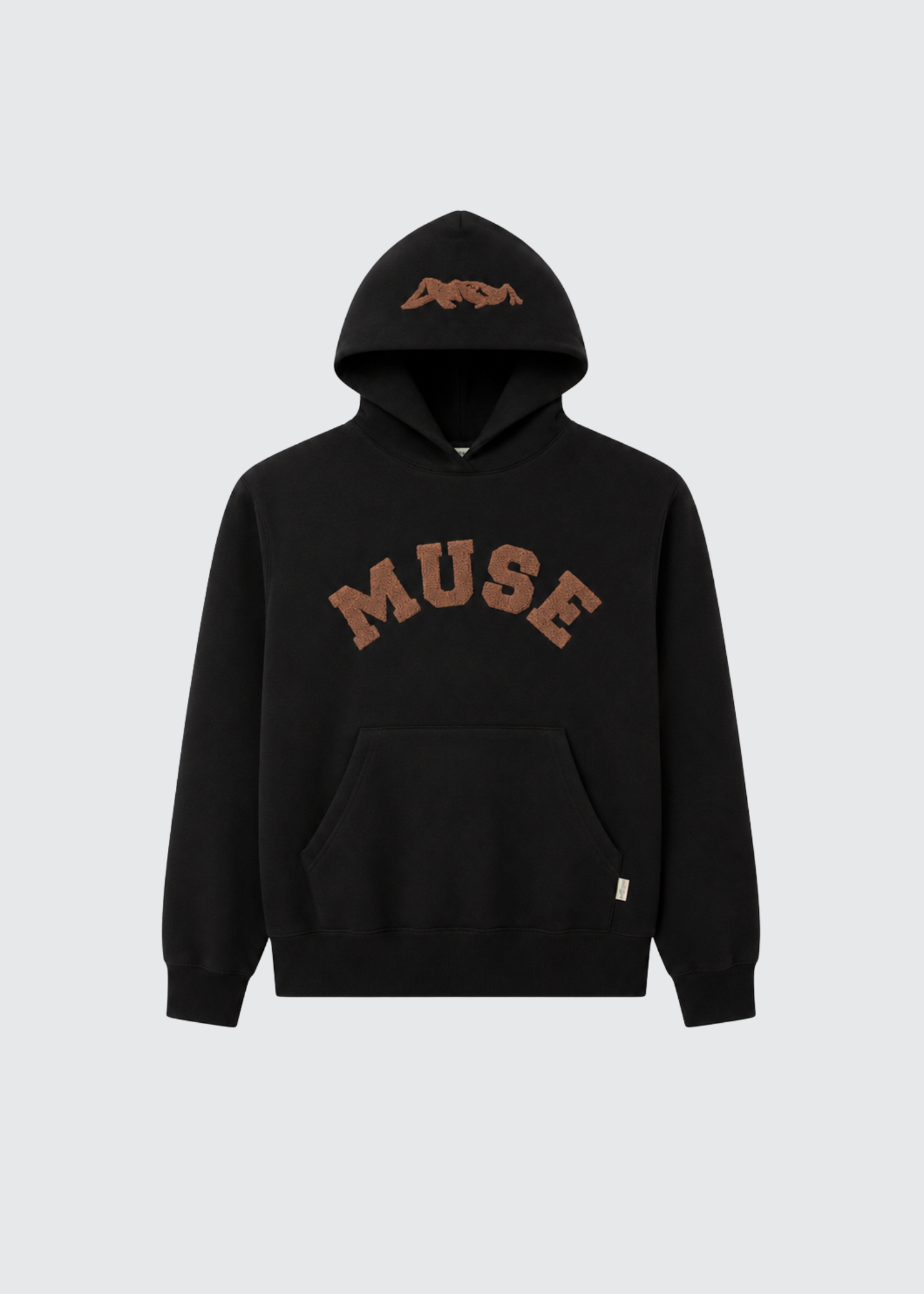 Heavyweight Chenille Hoodie - Americano – CURATED BY MUSE