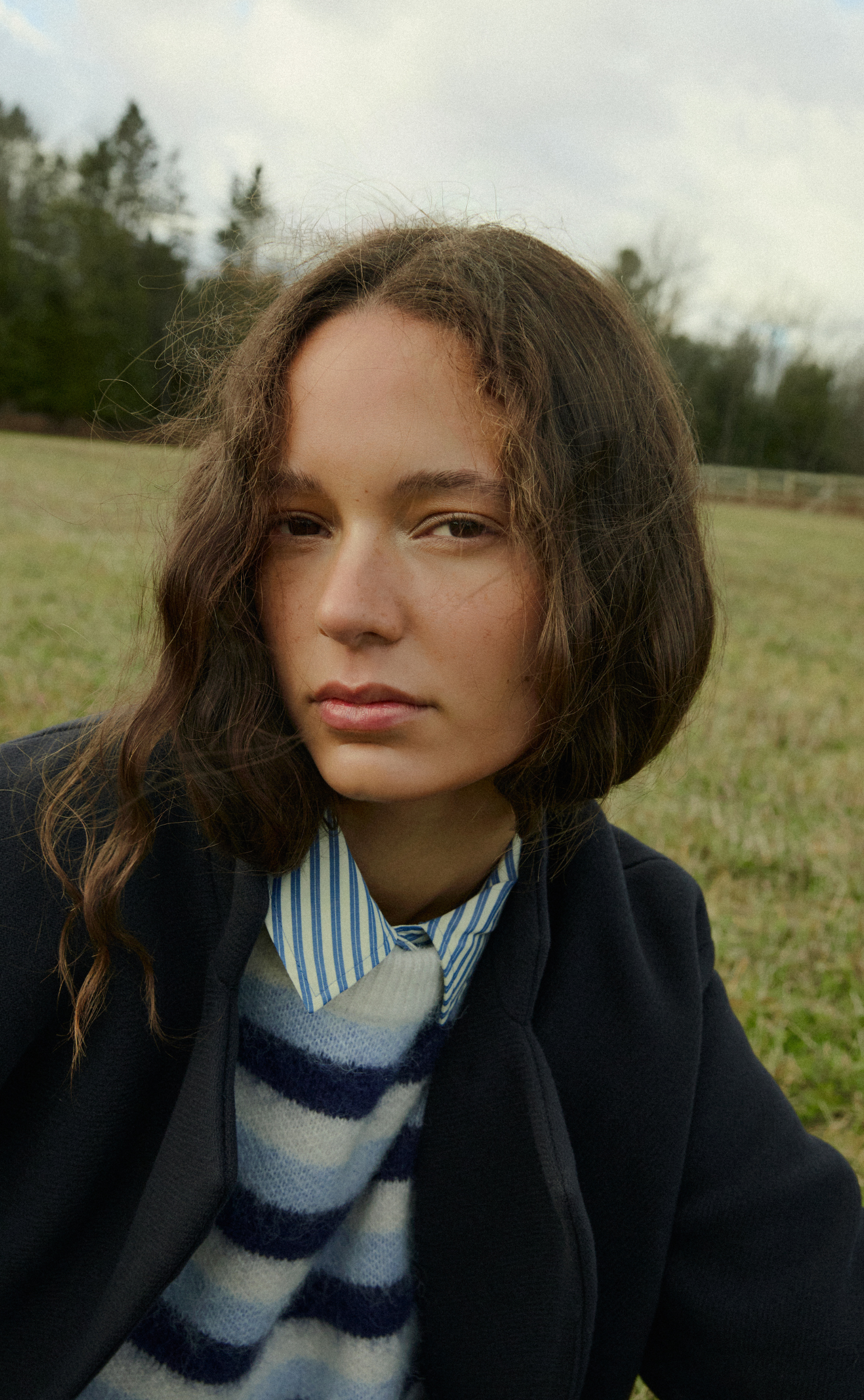 Knit sweater - Neige Stripe