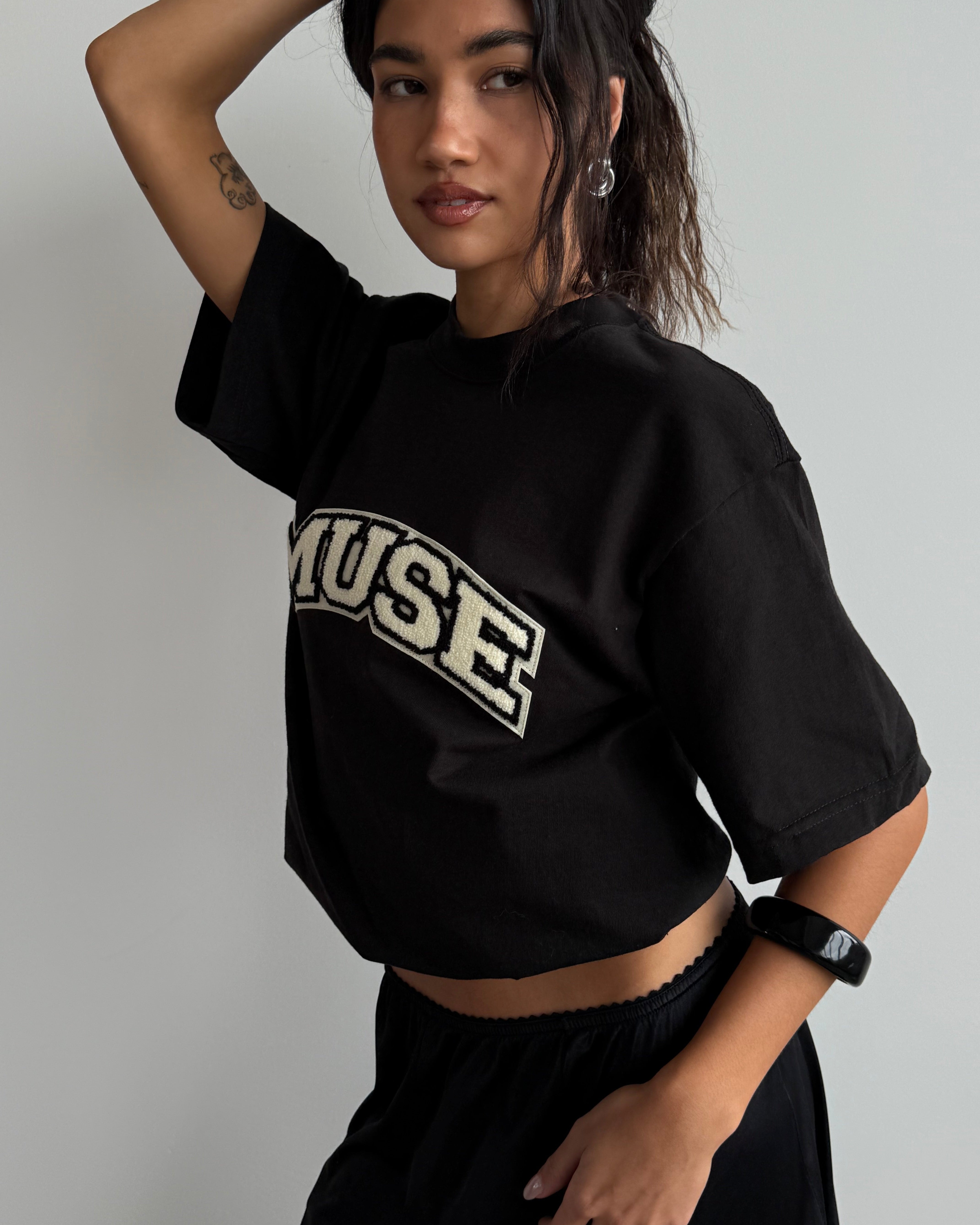 Cotton Chenille T-shirt - Ace