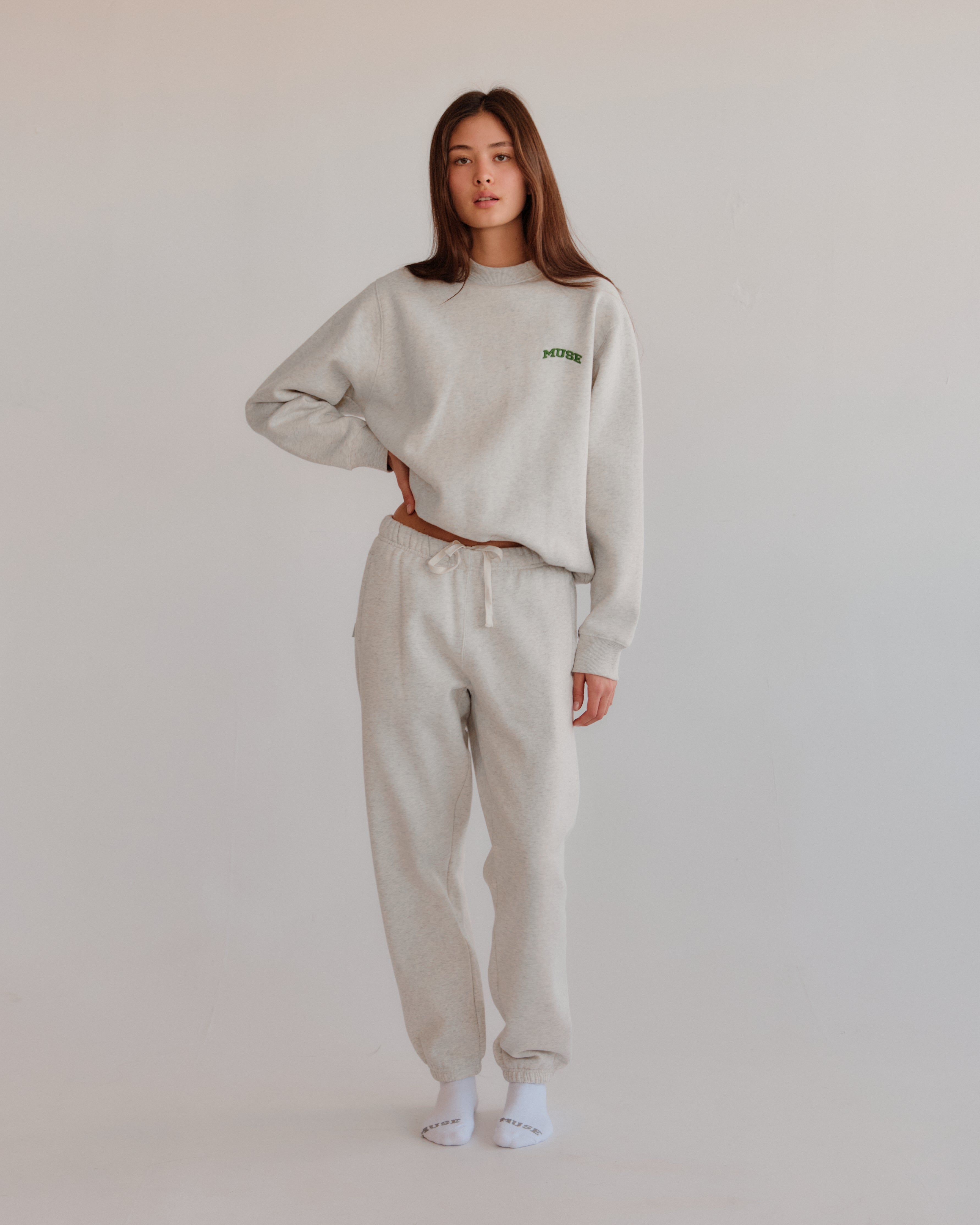 Heavyweight Joggers - Ash Pine