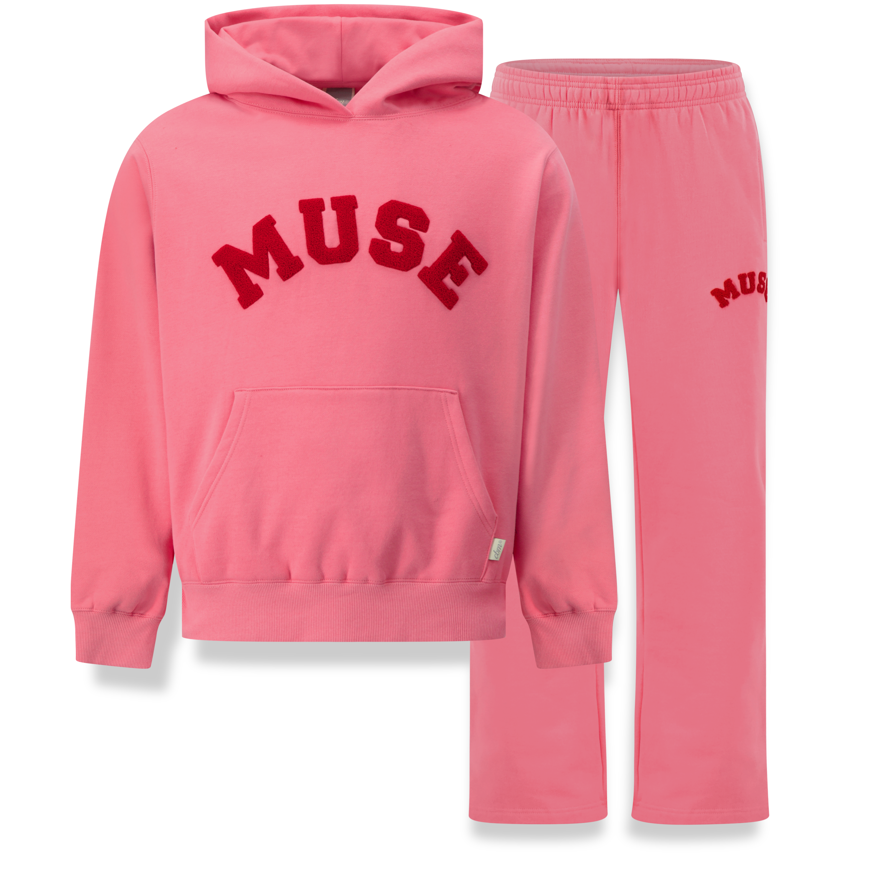 Heavyweight Chenille Hoodie Set - Blush