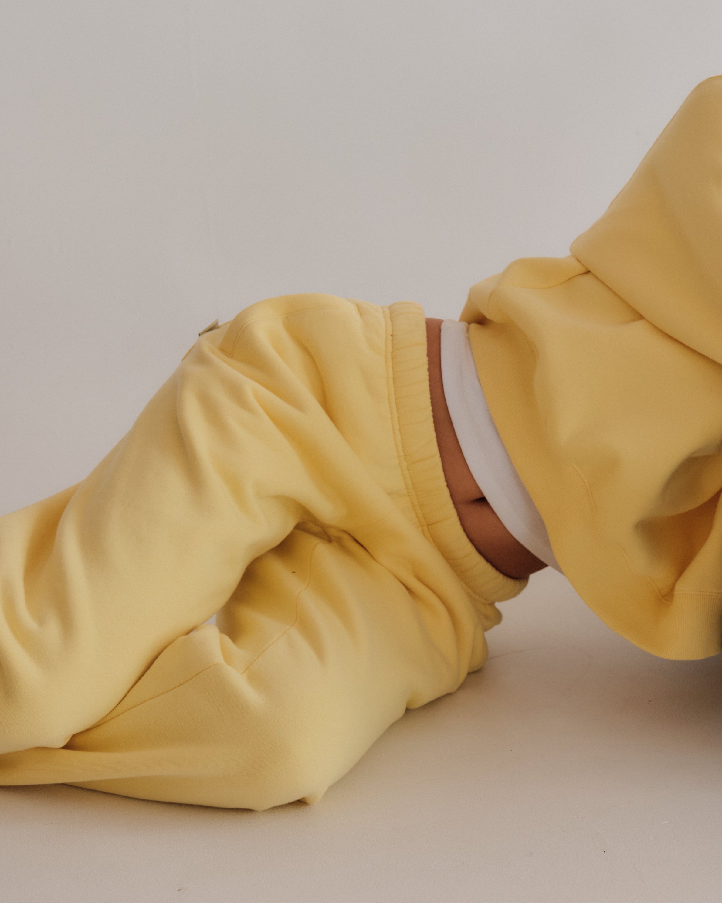 Heavyweight Joggers - Butter Cream