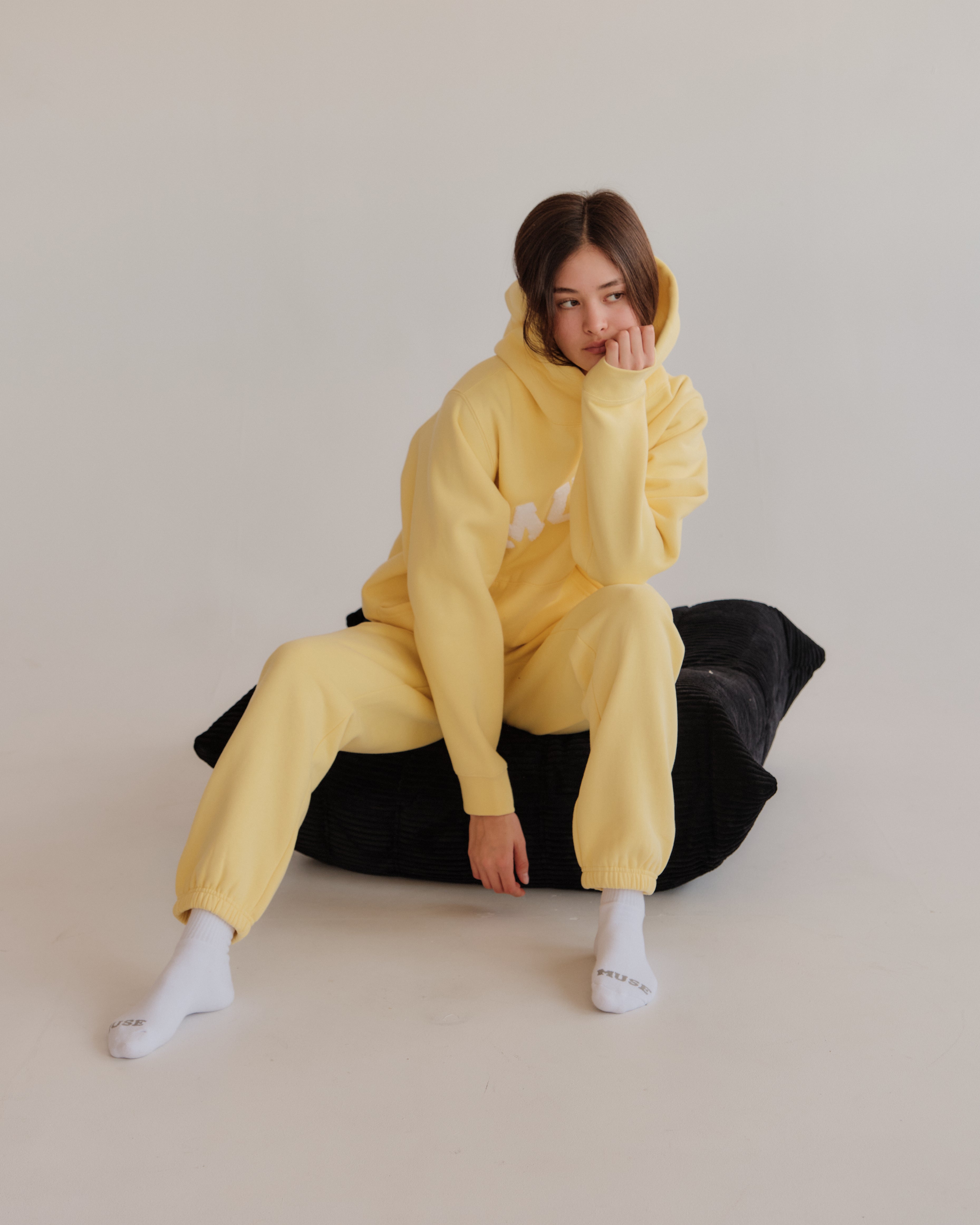 Heavyweight Joggers - Butter Cream