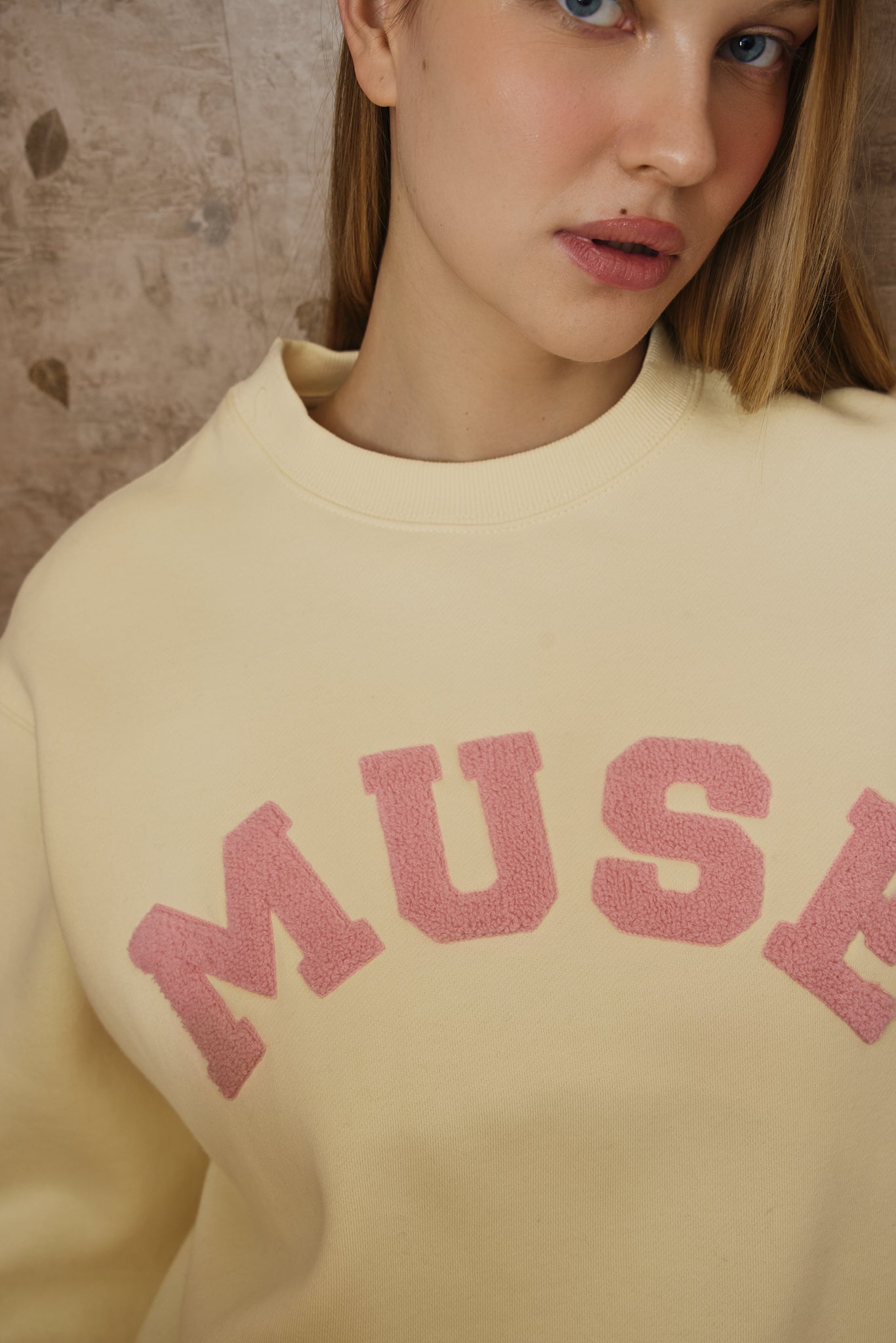 Heavyweight Chenille Sweatshirt Bundle - Porcelain