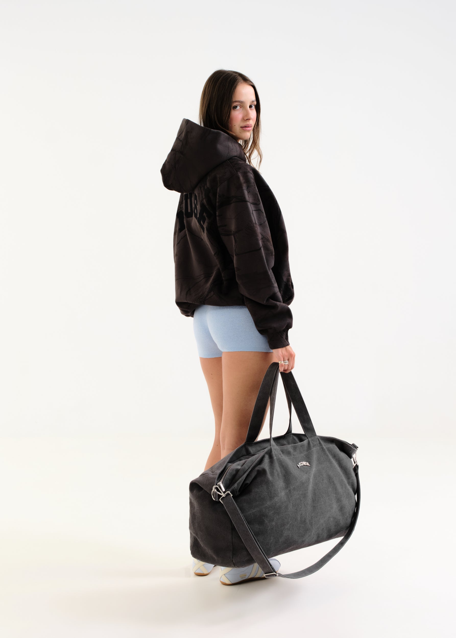 Heavyweight Camo Zip Up - Black Edition