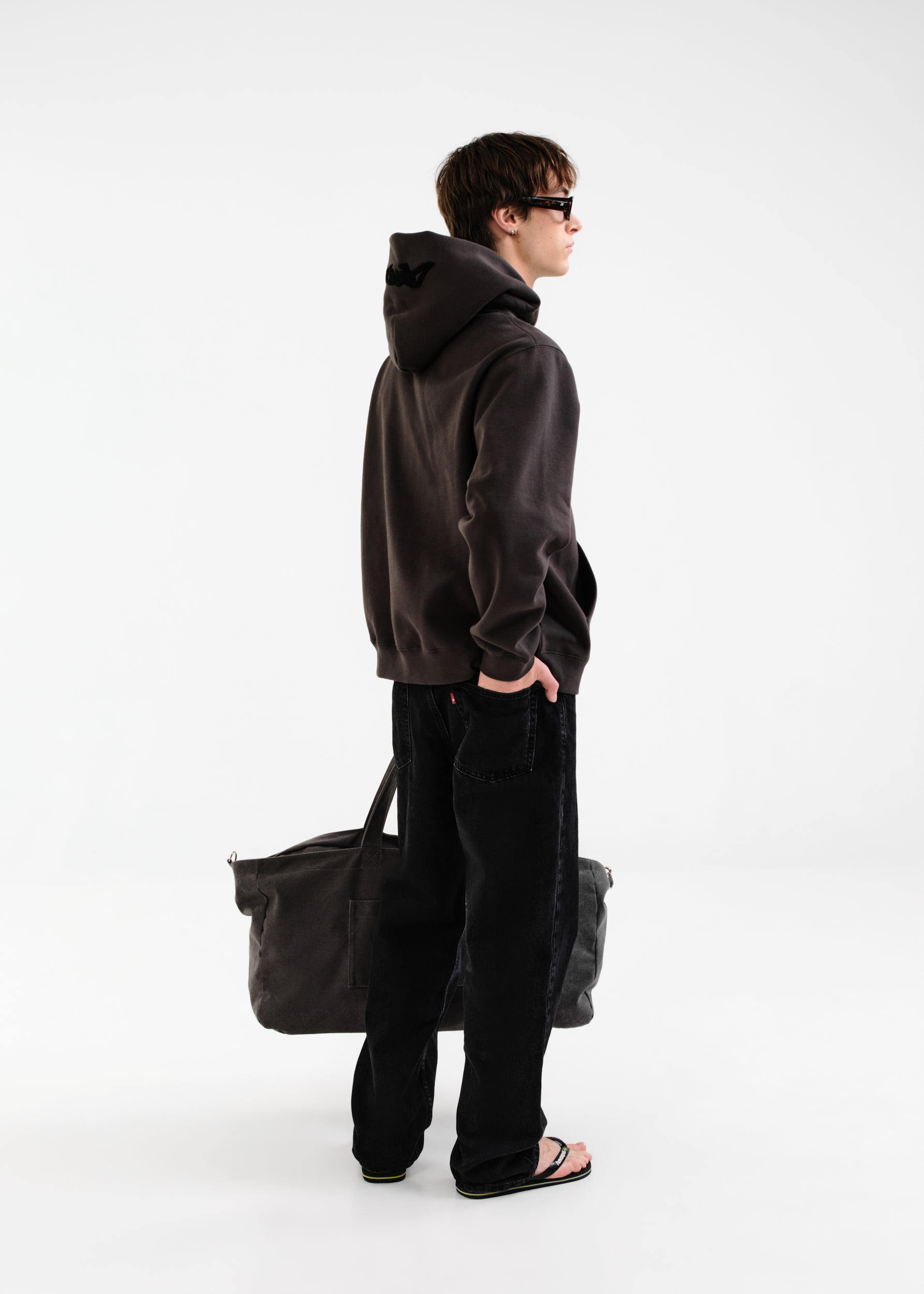 Heavyweight Chenille Hoodie - Graphite