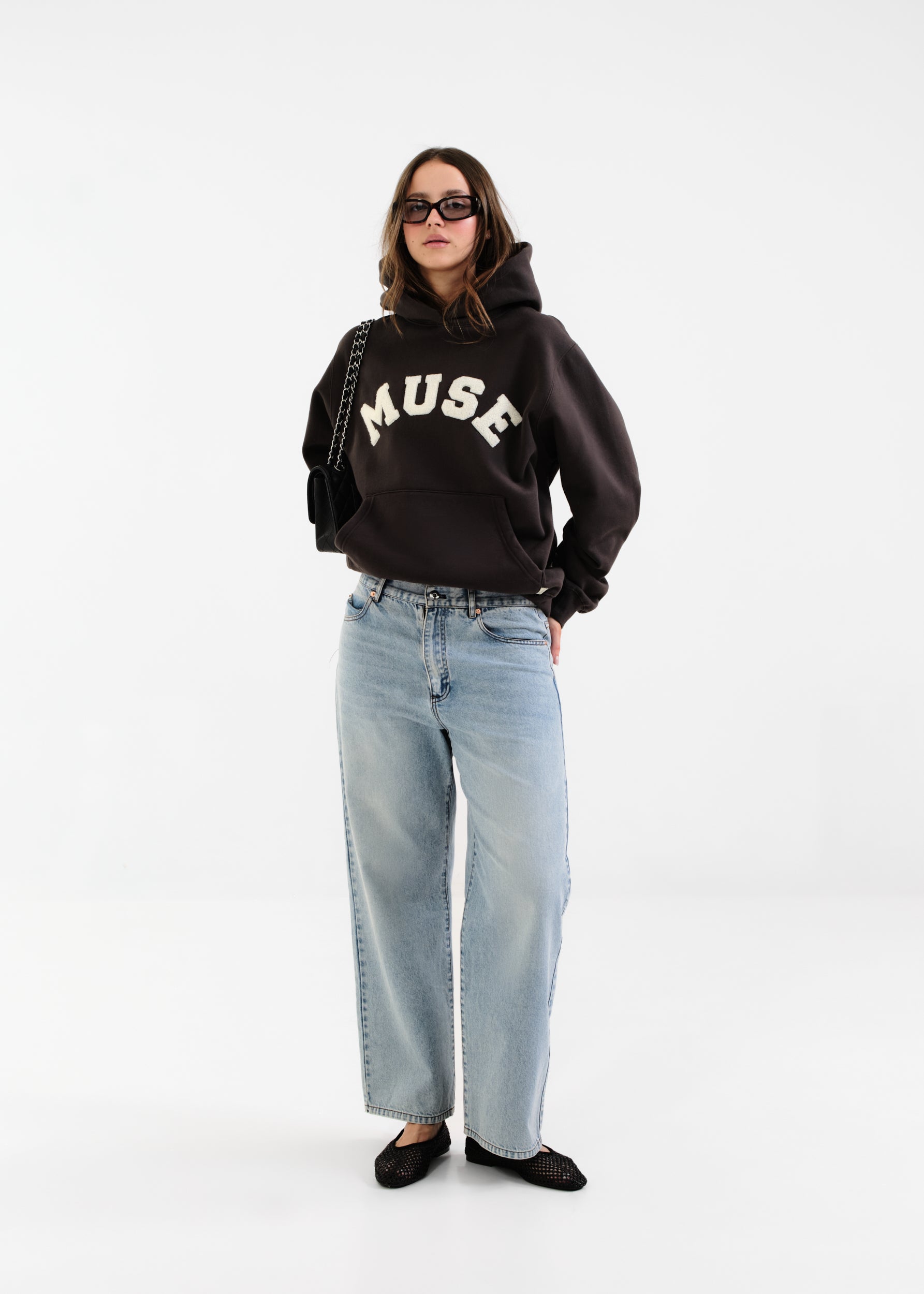 Heavyweight Chenille Hoodie - Steel