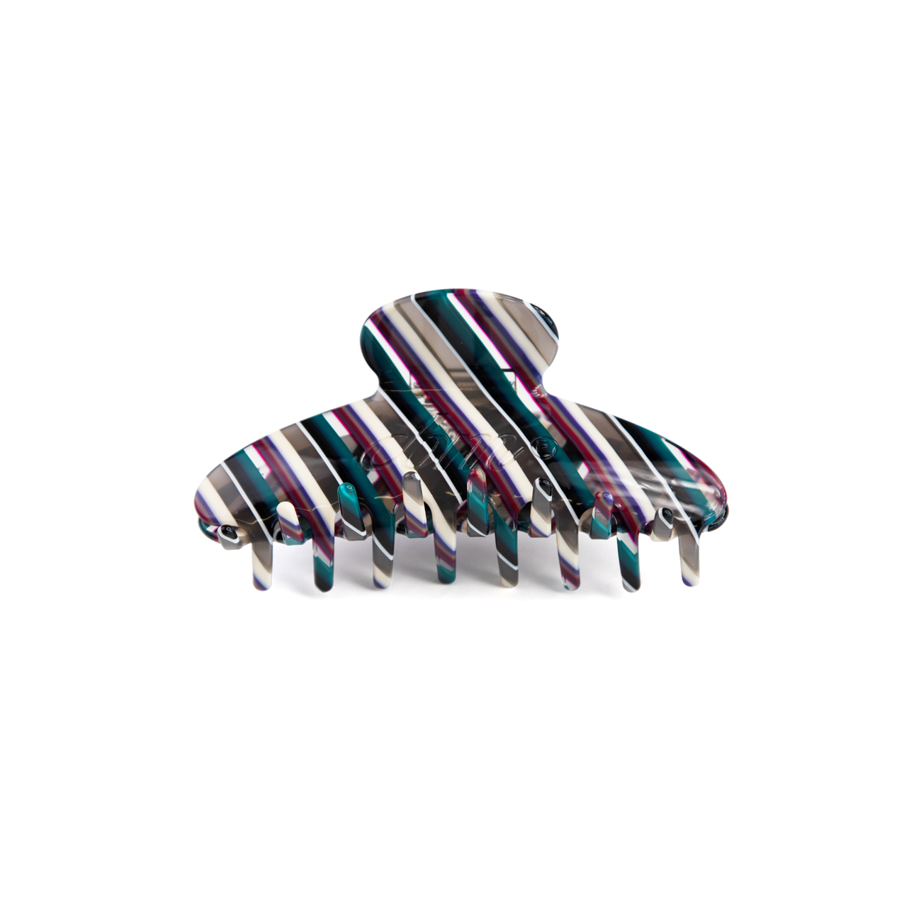 Claw Clip - Clear Swirl