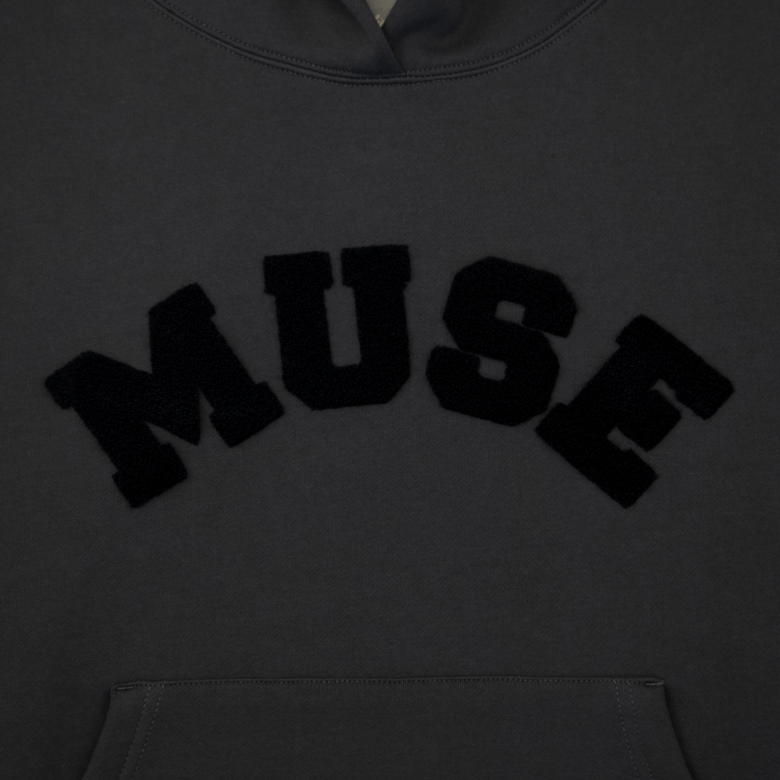 Heavyweight Chenille Hoodie - Graphite