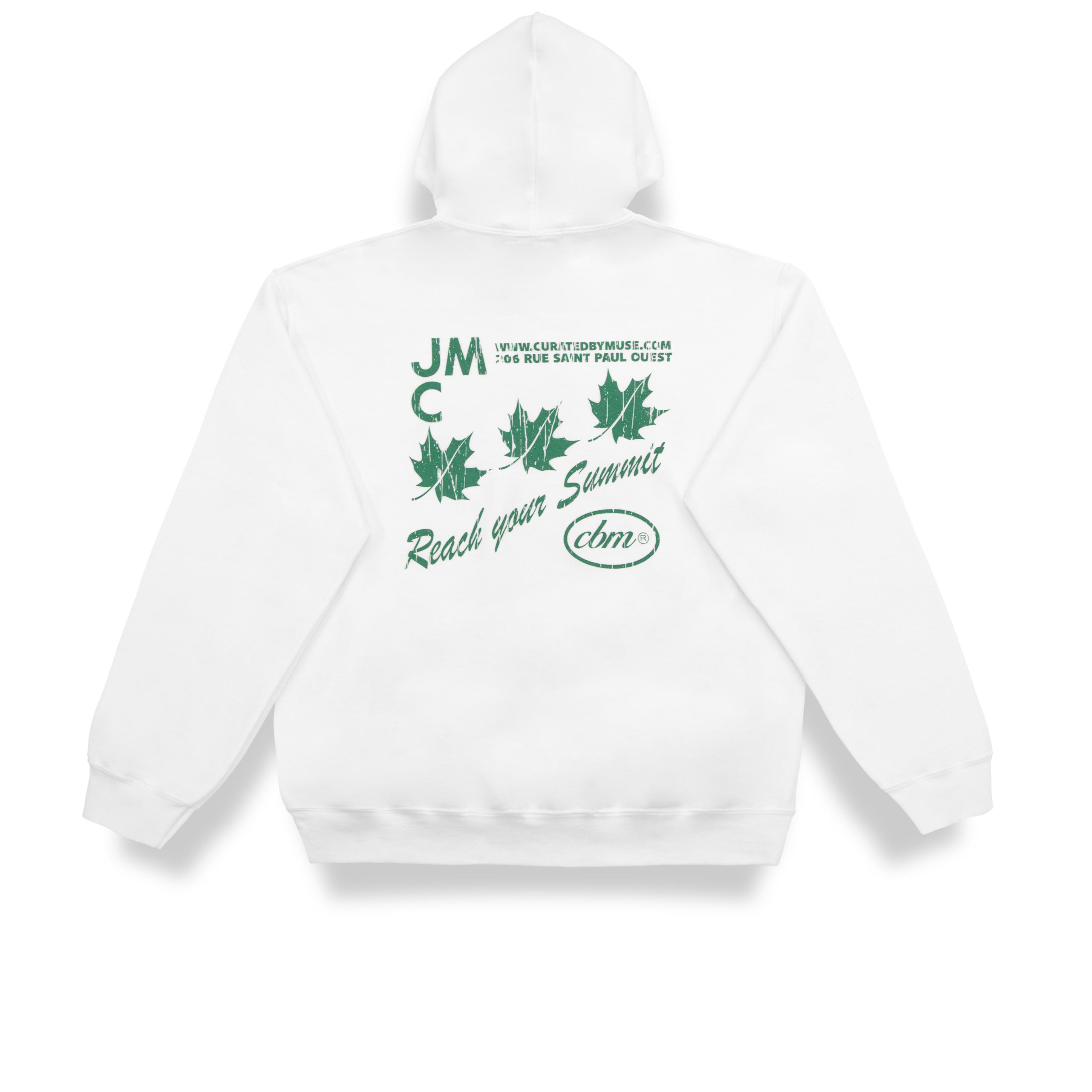 JMC x CBM Hoodie - White