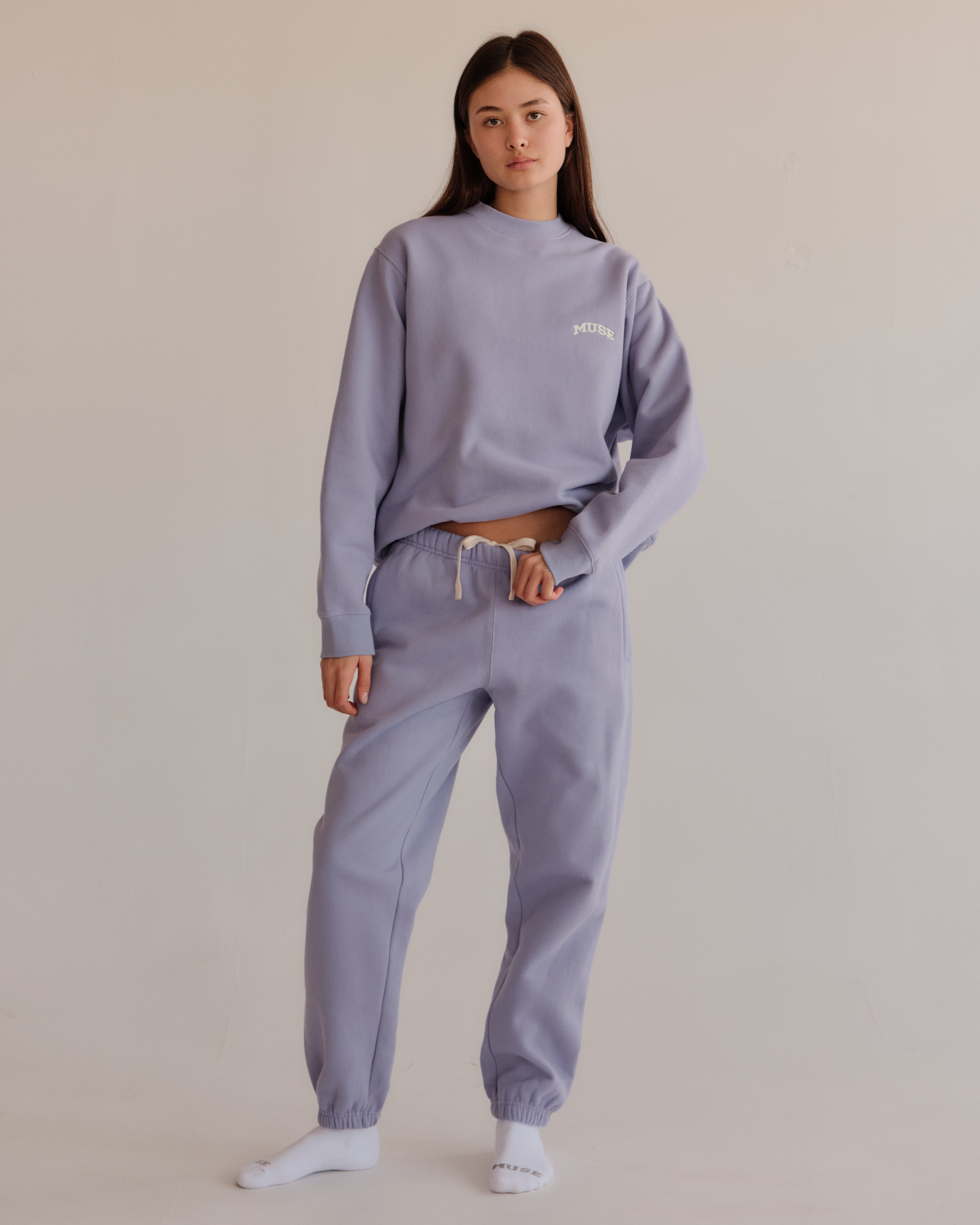 Heavyweight Joggers - French Lilac