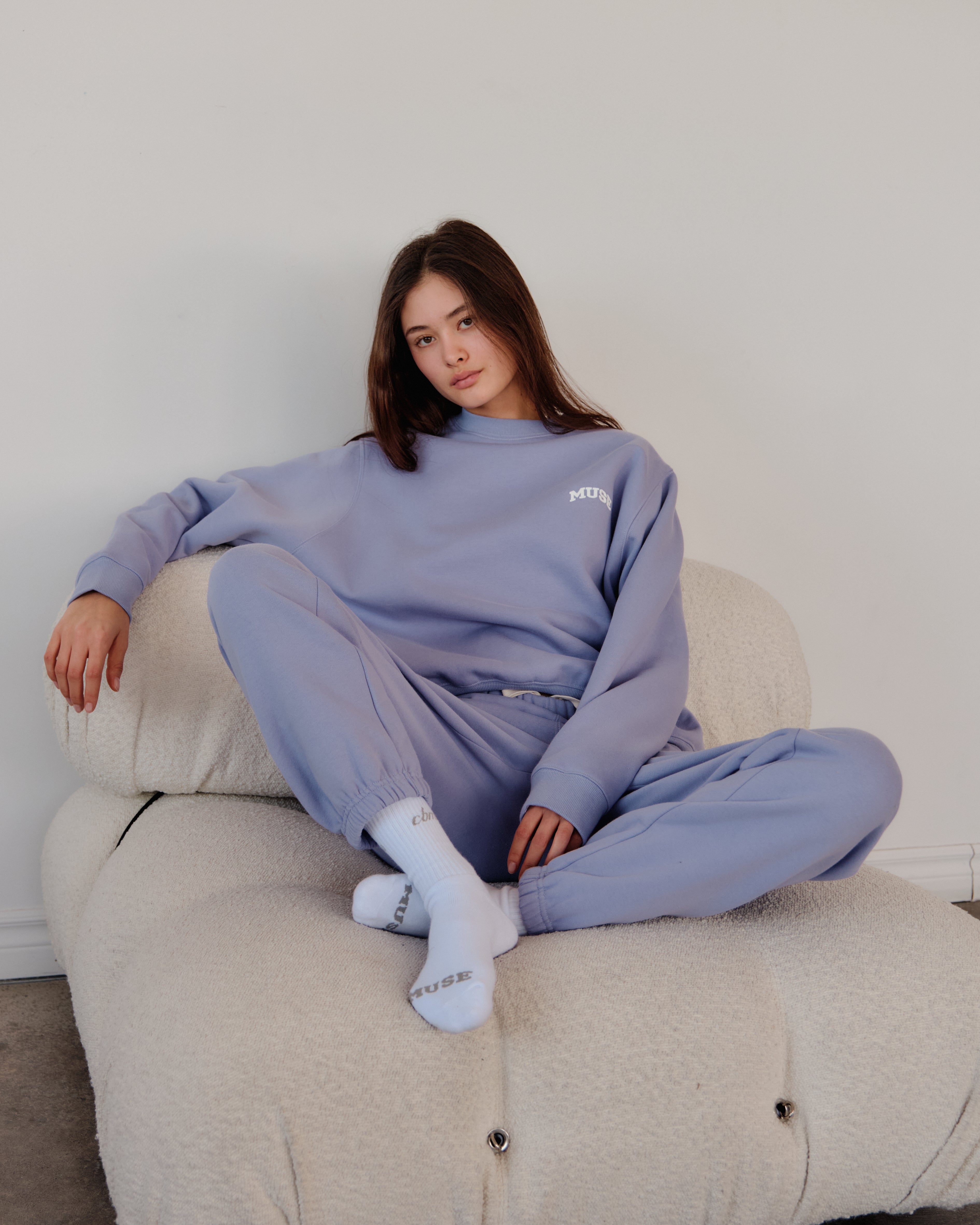 Heavyweight Joggers - French Lilac