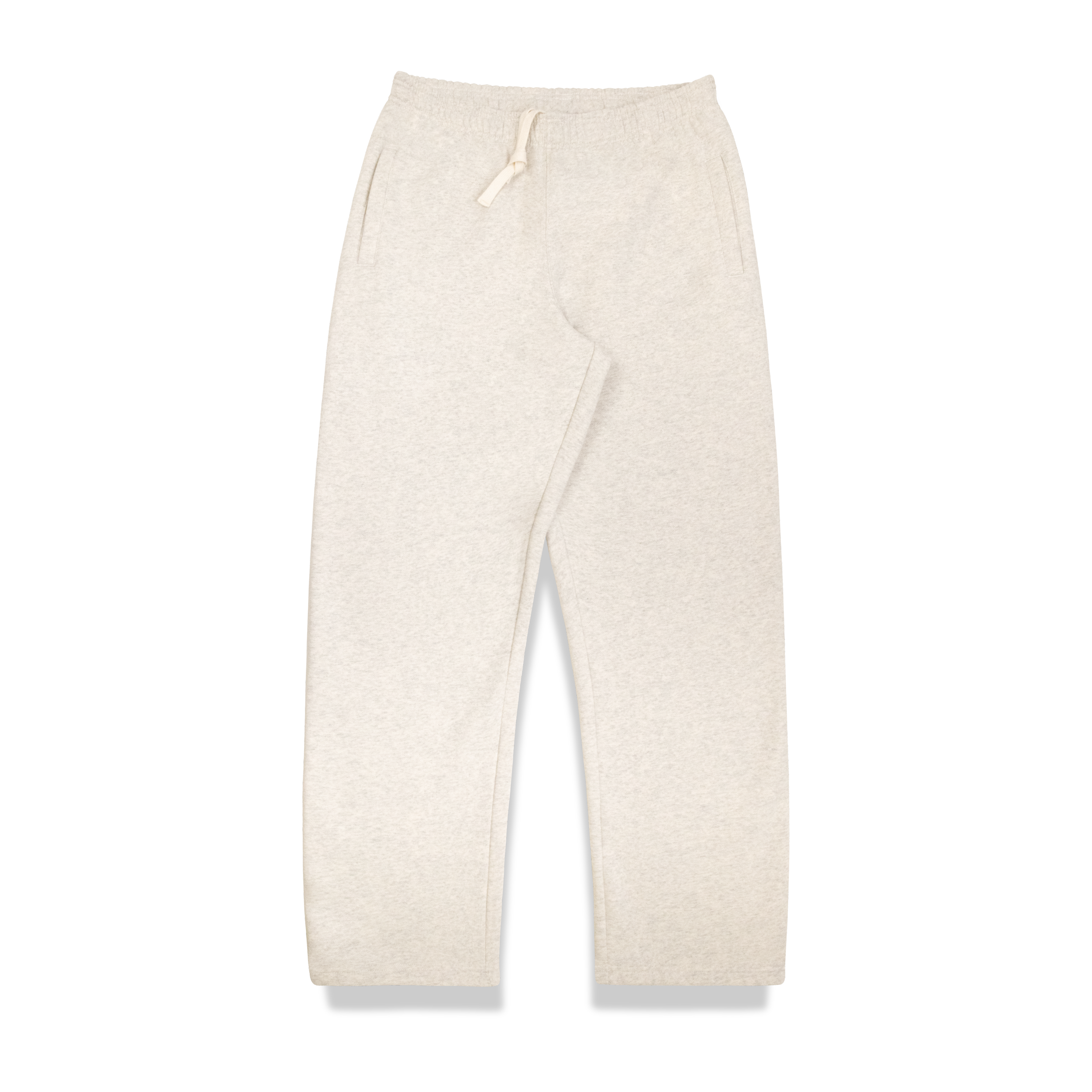 Heavyweight Straight Joggers - Alabaster