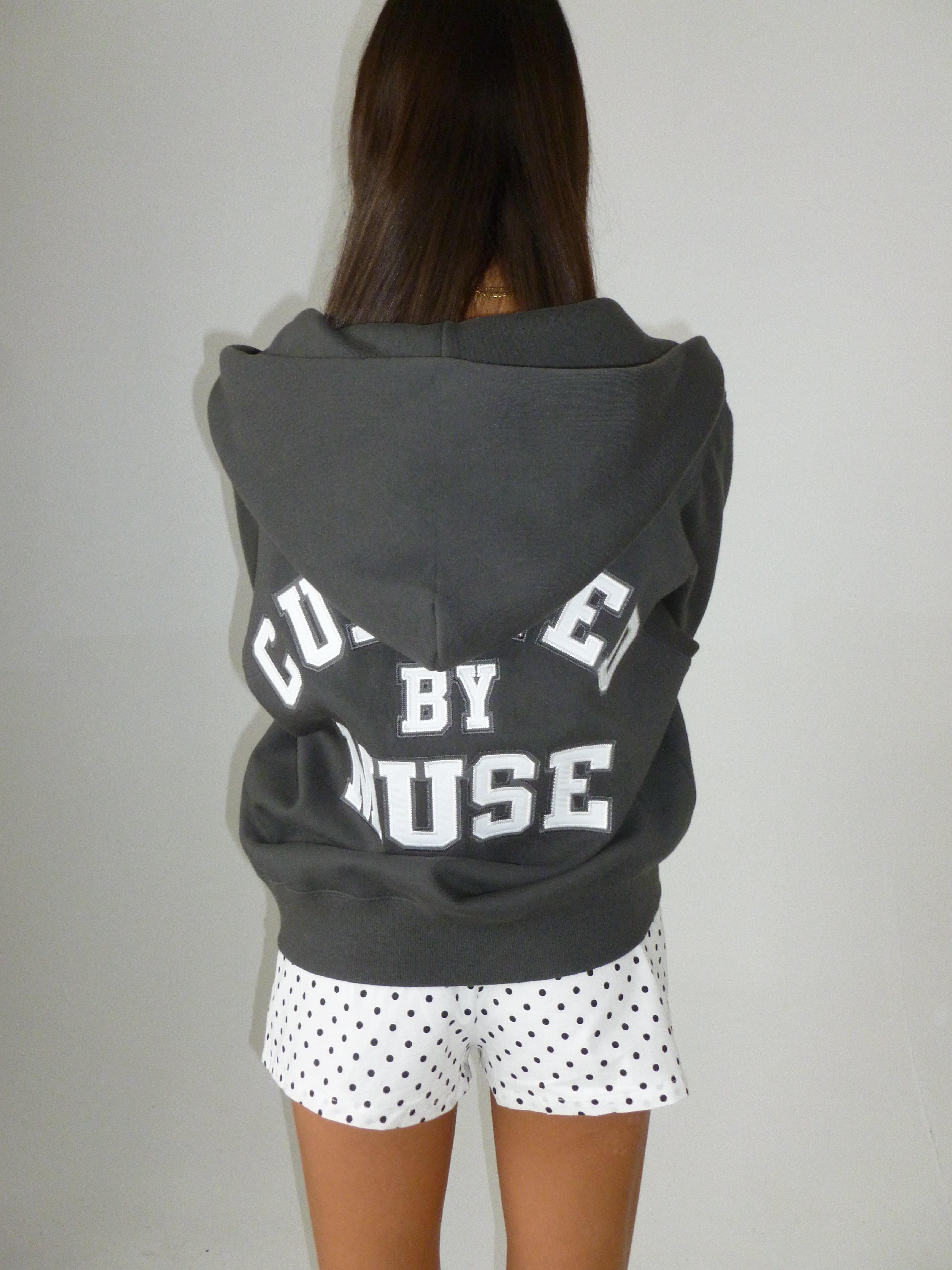 Heavyweight Zip Up - Charcoal