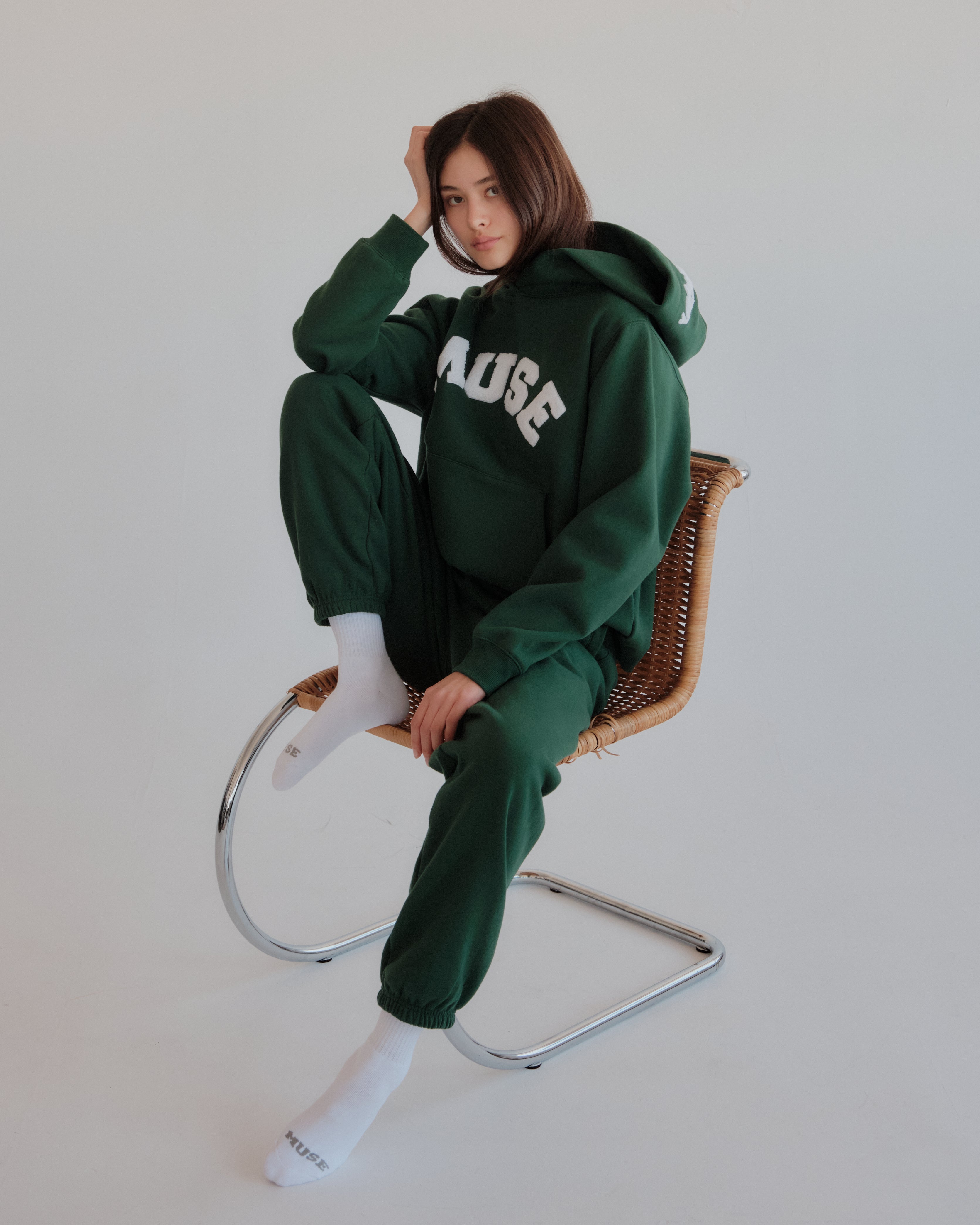Heavyweight Joggers - Green Pine