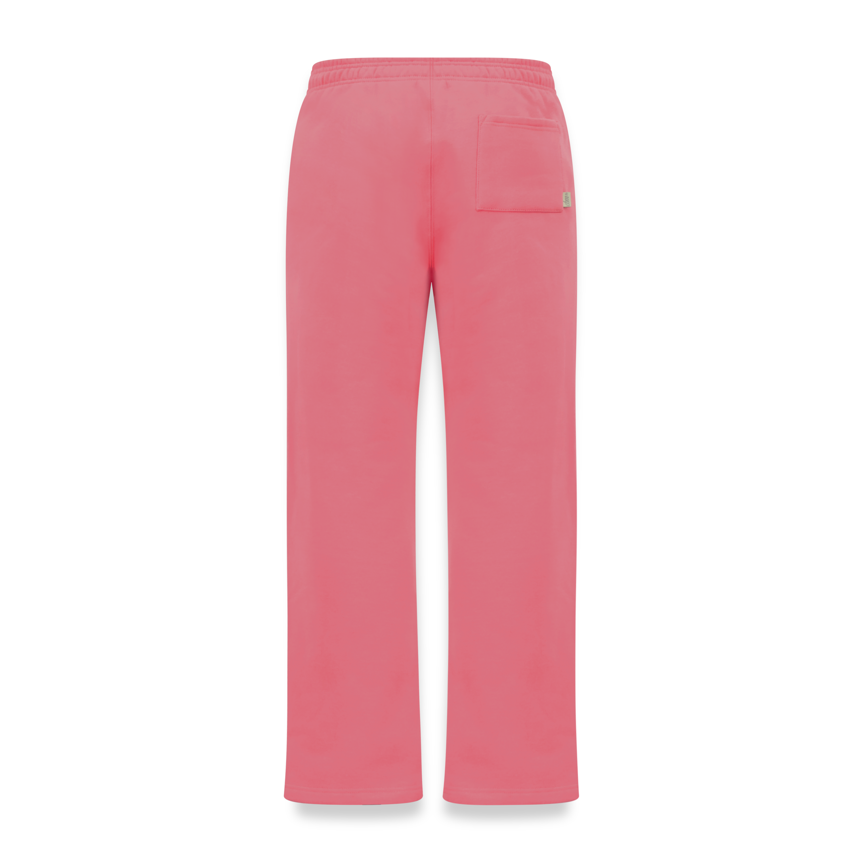 Heavyweight Chenille Straight Joggers - Blush