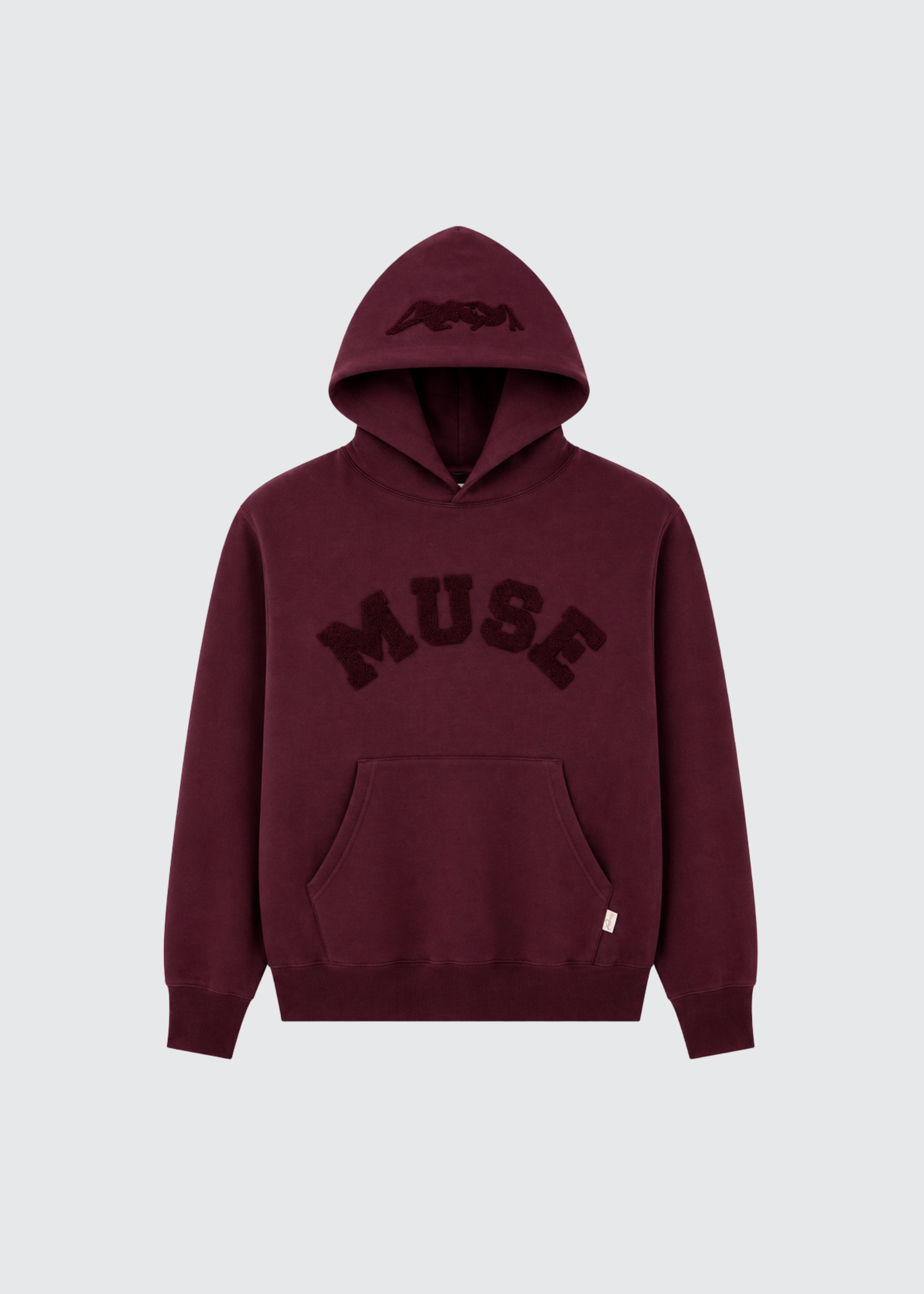 Heavyweight Chenille Hoodie - Plum – CURATED BY MUSE