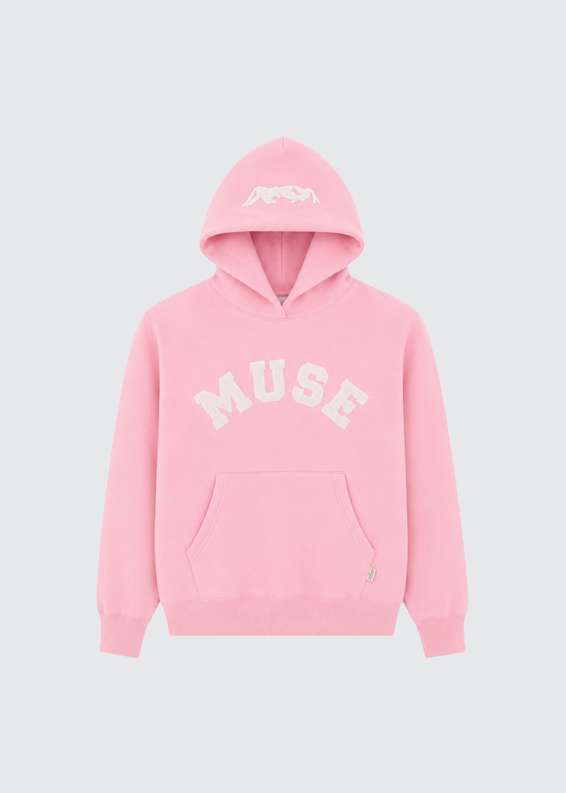 Heavyweight Chenille Hoodie - Petal – CURATED BY MUSE