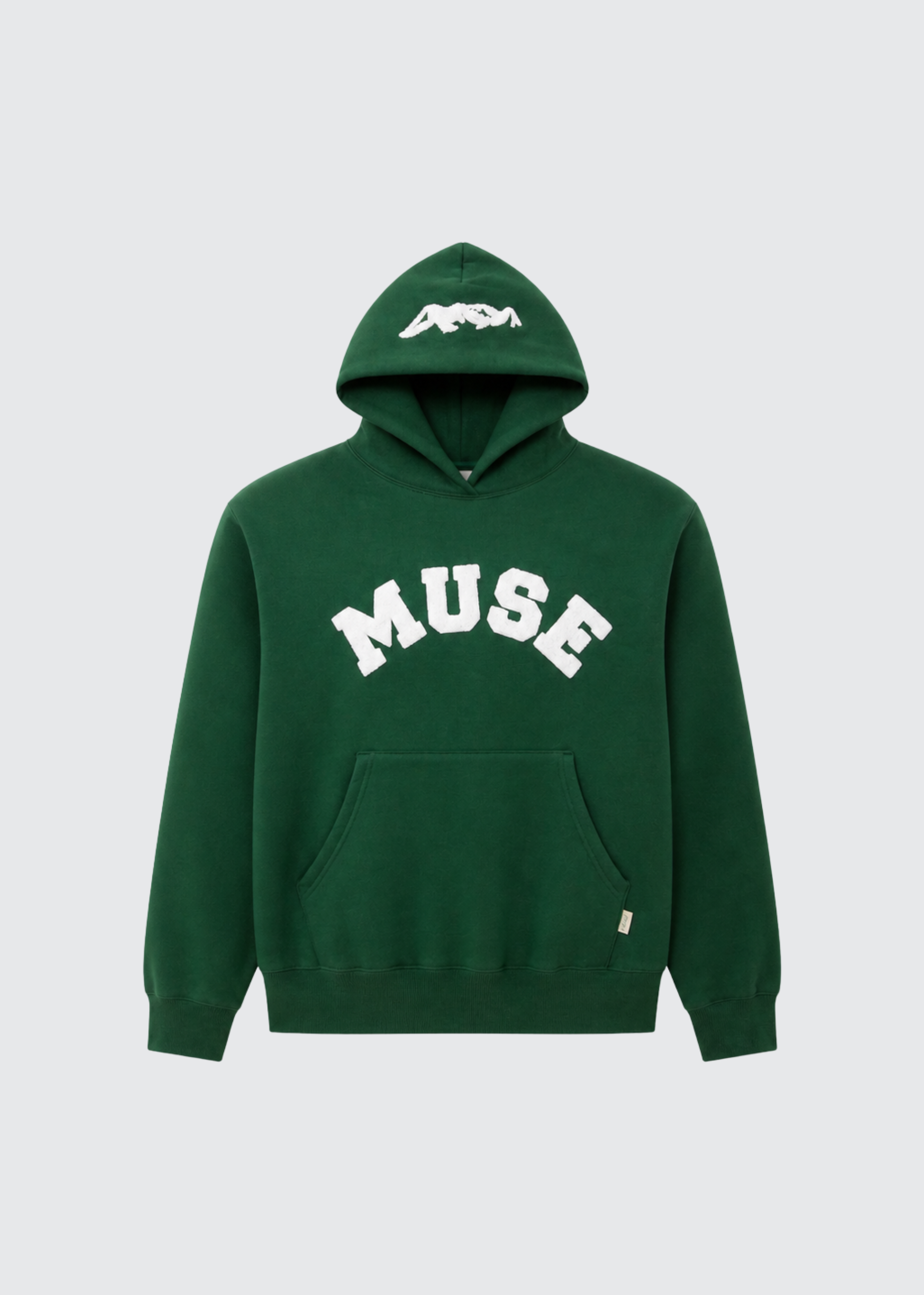 Heavyweight Chenille Hoodie - Green Pine – CURATED BY MUSE