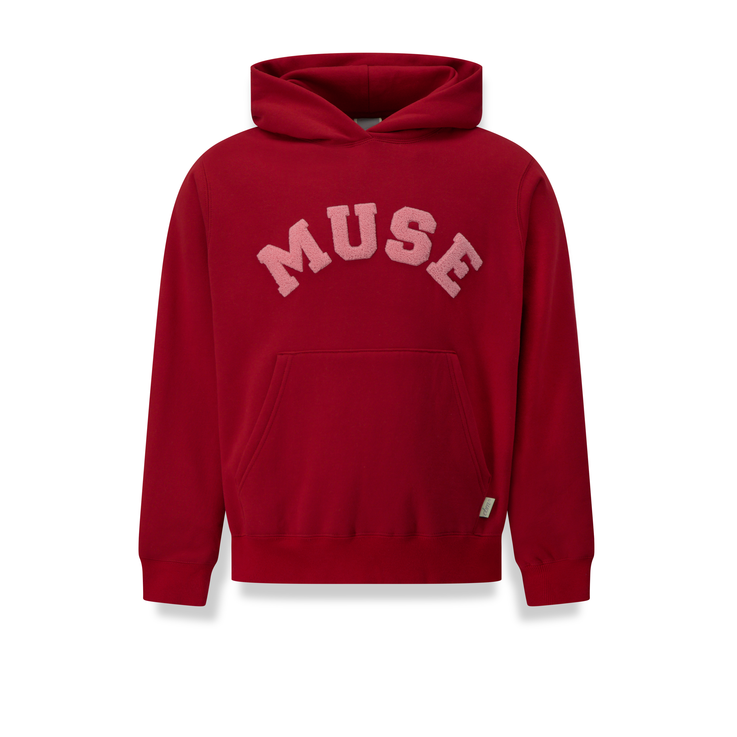 Heavyweight Chenille Hoodie - Cherry
