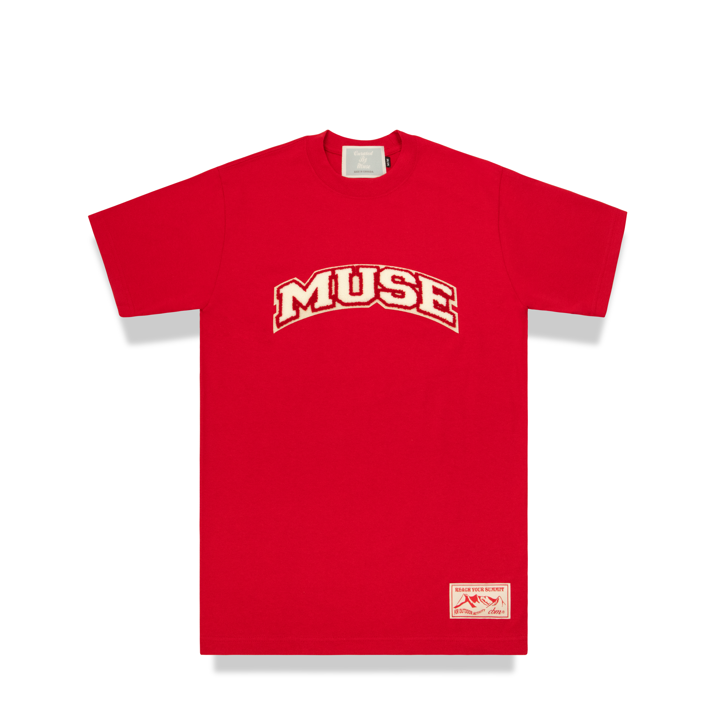Cotton Chenille T-shirt - Cherry