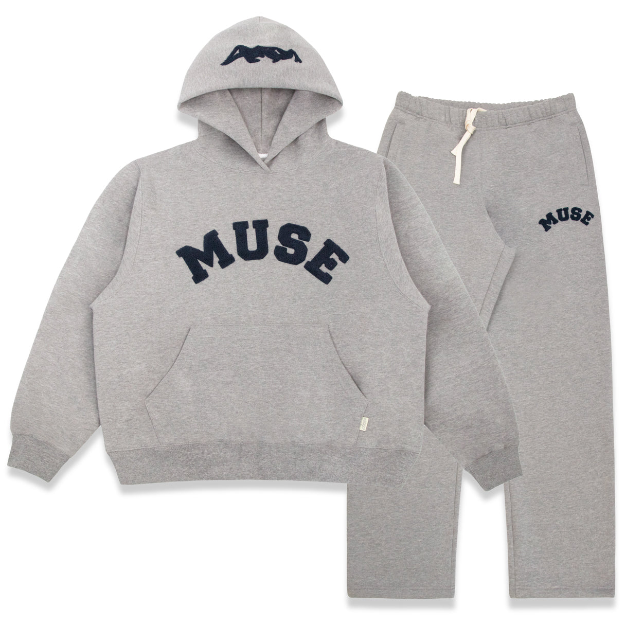 Heavyweight Chenille Set - Campus Heather