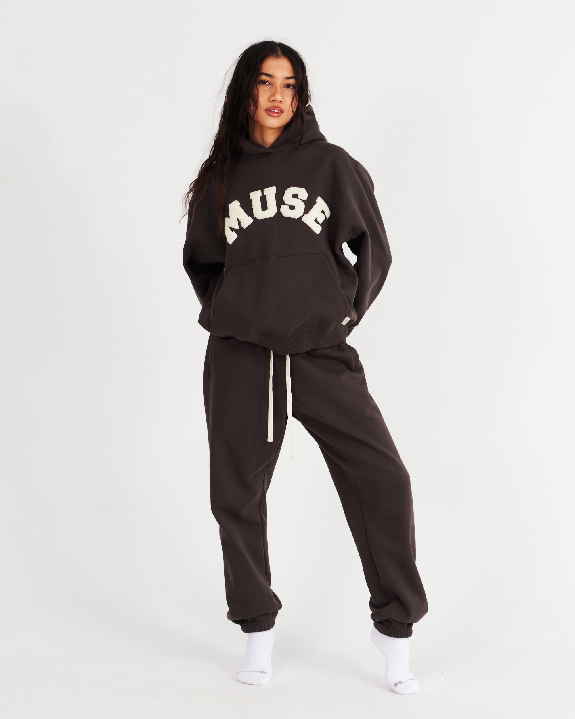 Heavyweight Chenille Hoodie - Steel