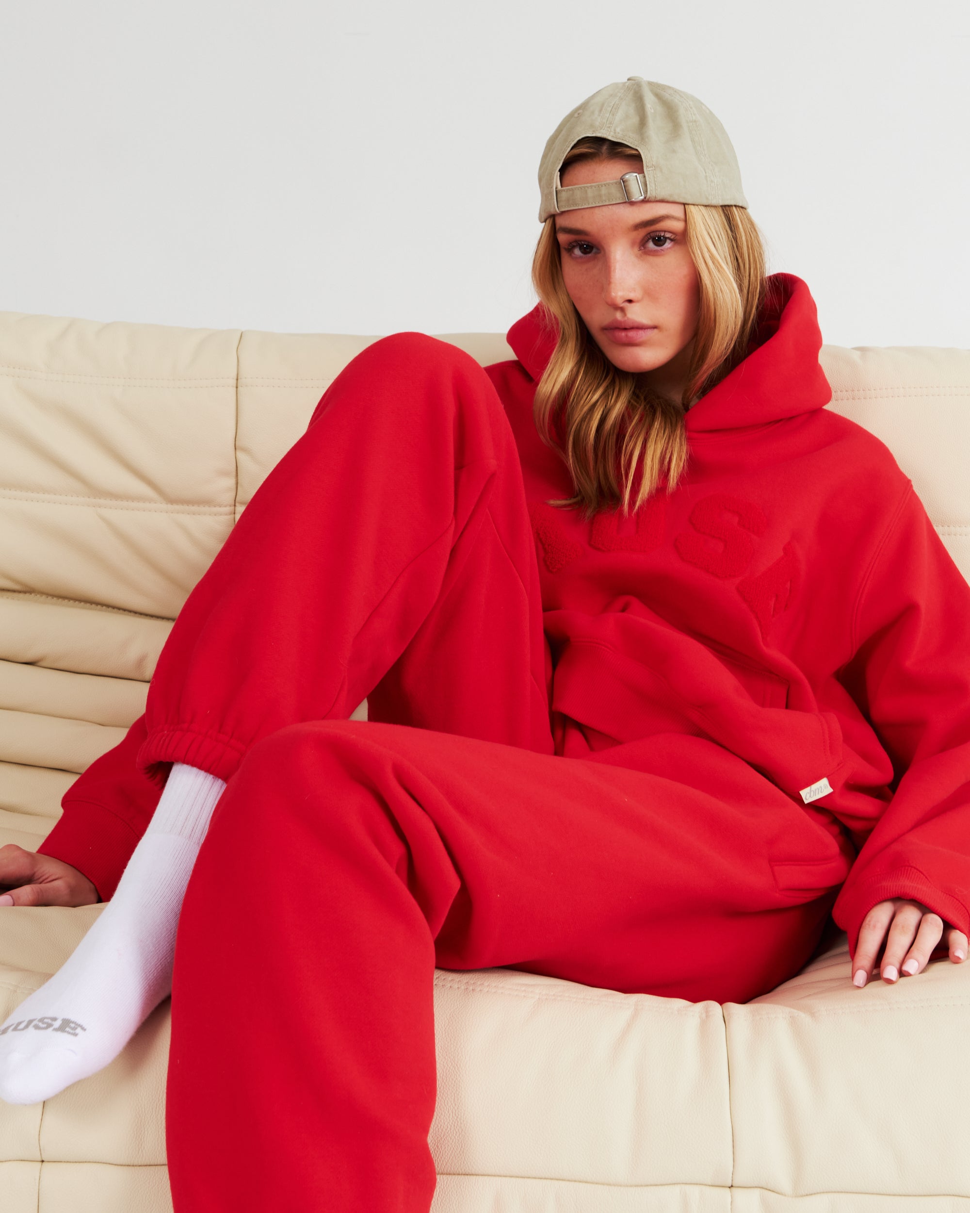 Heavyweight Chenille Hoodie - Strawberry Glaze