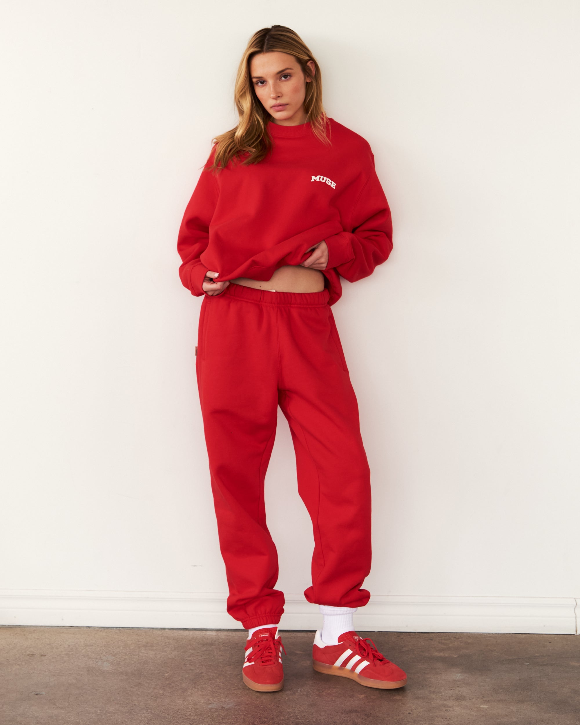 Heavyweight Joggers - Strawberry Glaze