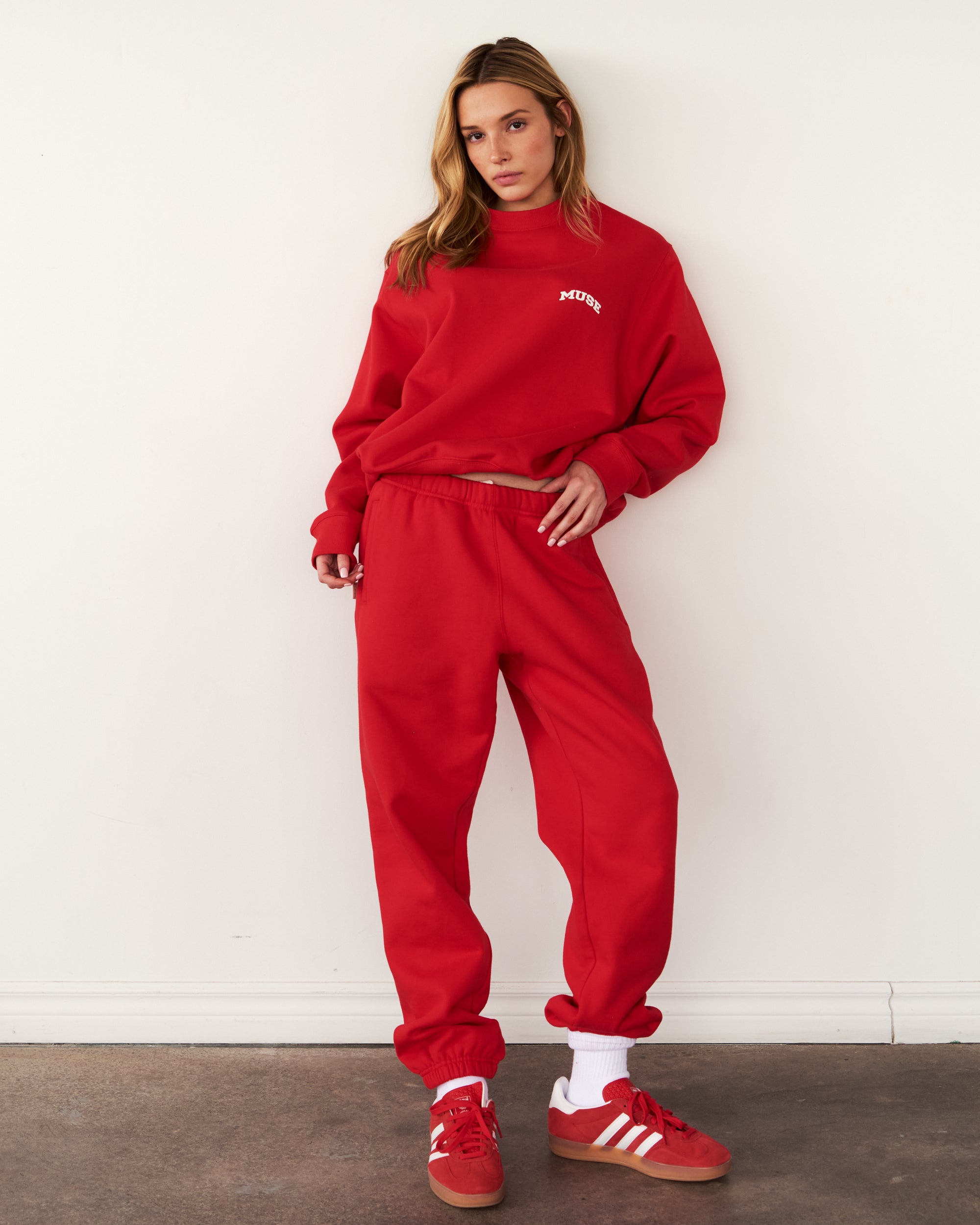 Heavyweight Joggers - Strawberry Glaze