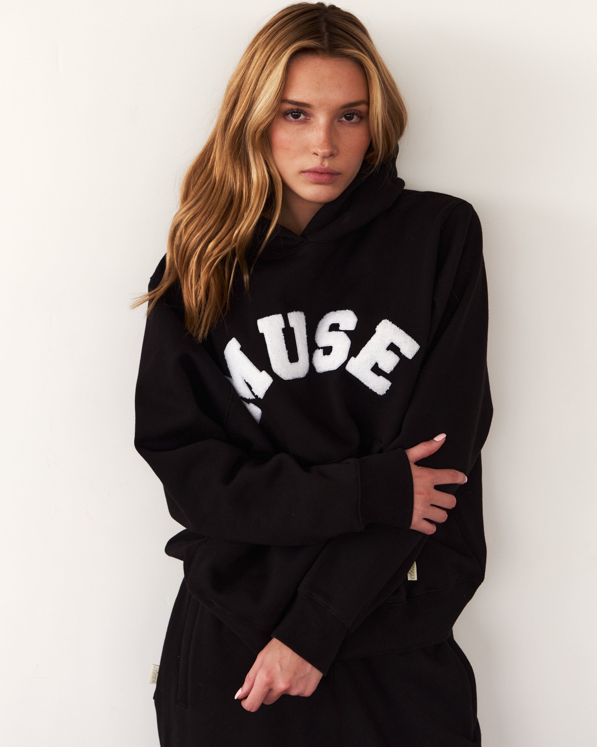 Heavyweight Chenille Hoodie - Midnight