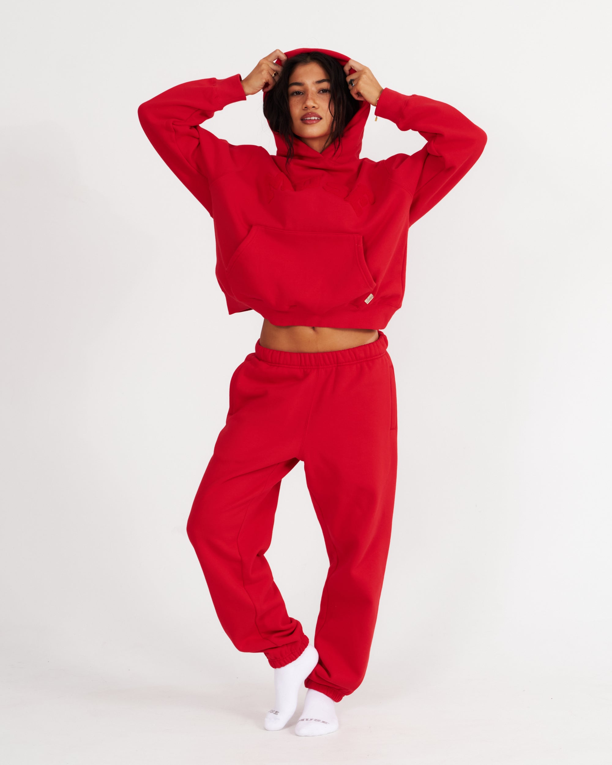 Heavyweight Joggers - Strawberry Glaze