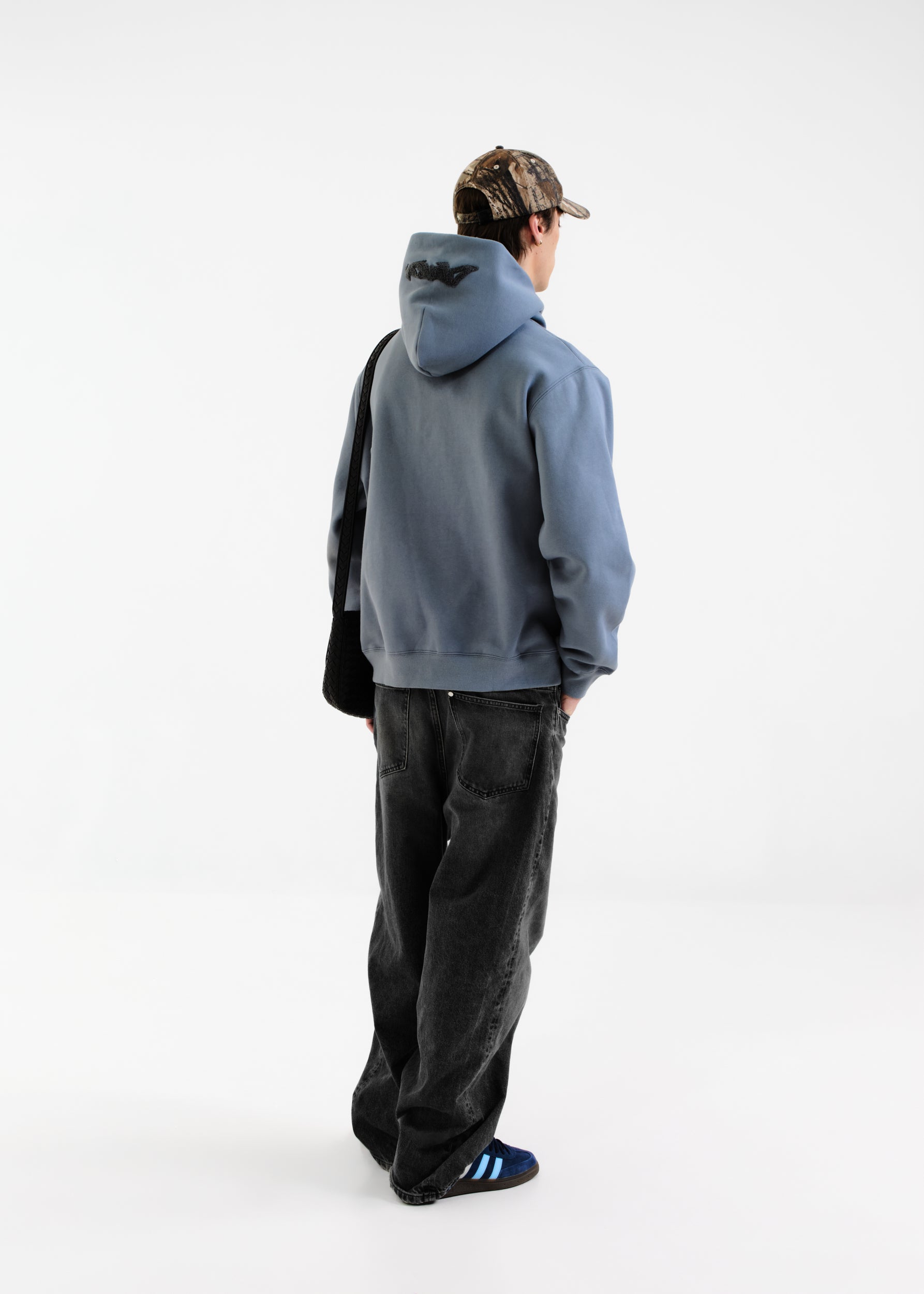 Heavyweight Chenille Hoodie - Indigo