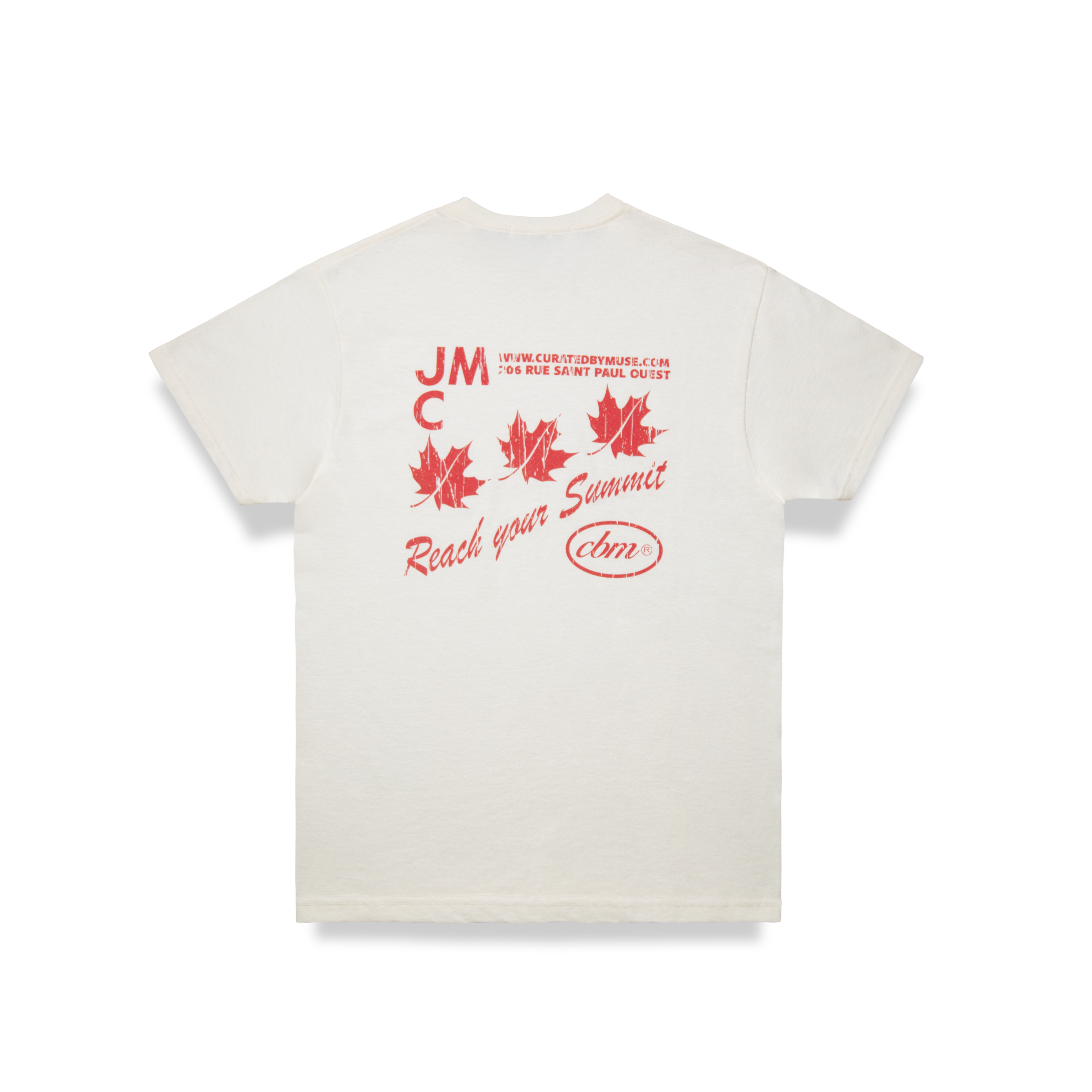 JMC x CBM T-shirt - Cream