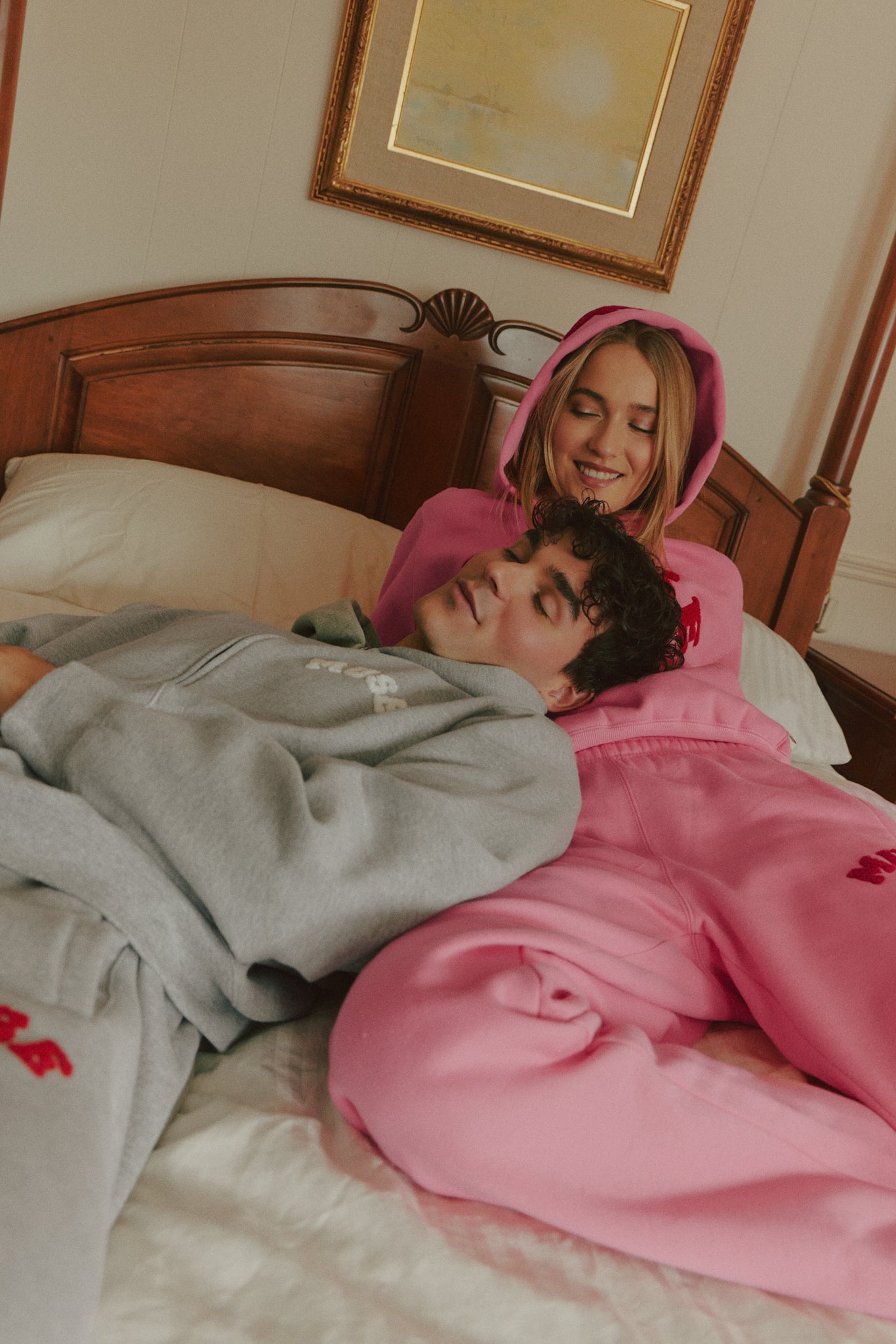 Heavyweight Chenille Hoodie - Blush