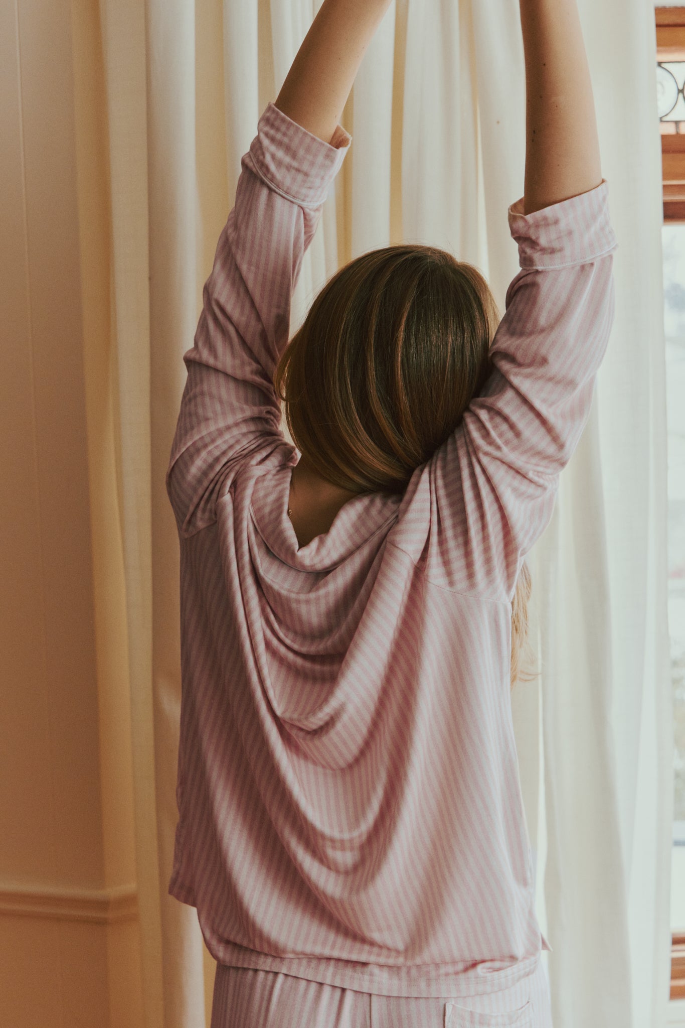 Pajama Set - Milky tea