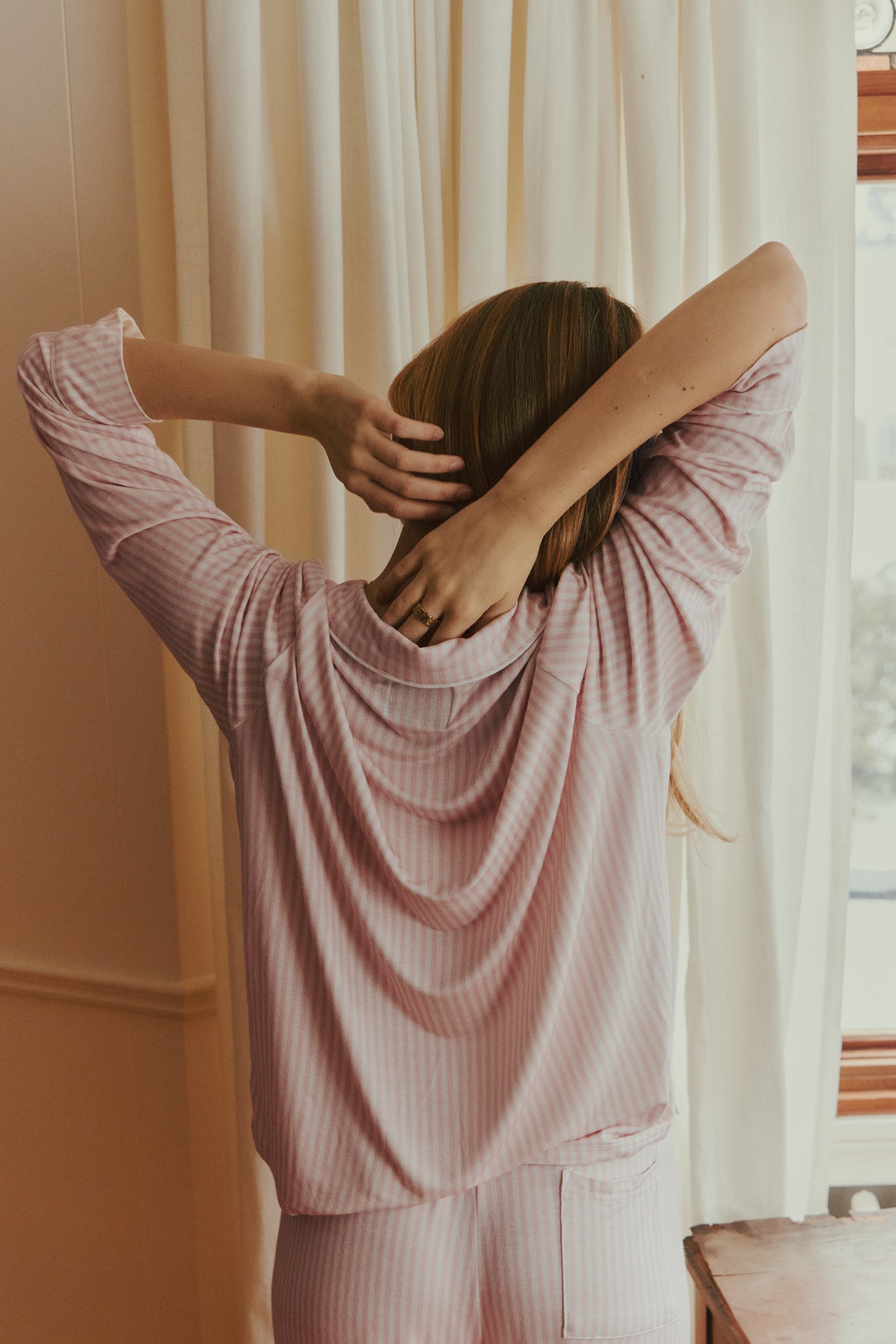 Pajama Set - Milky tea