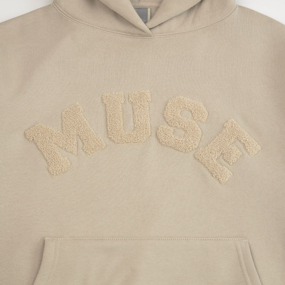 Heavyweight Chenille Hoodie - Wheat