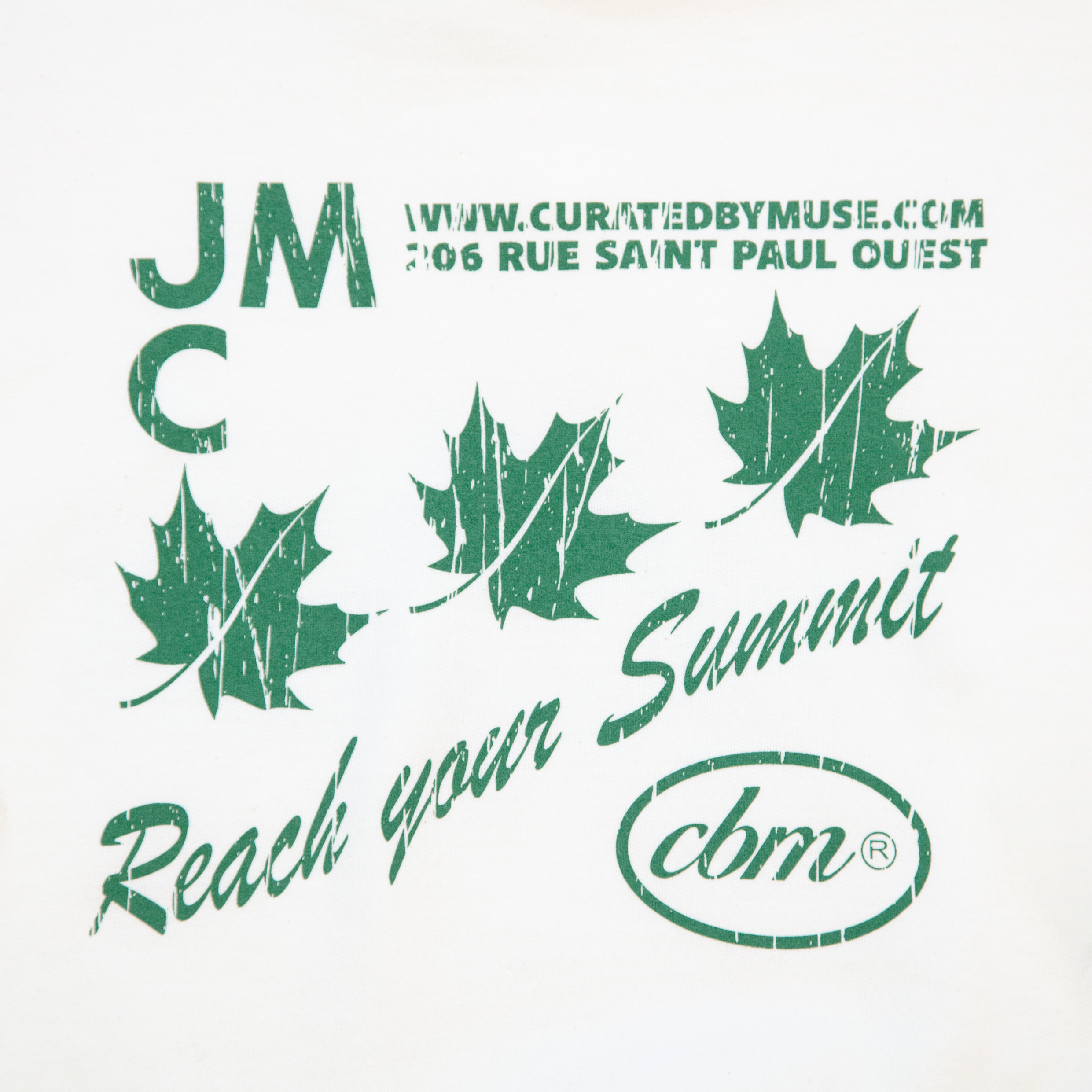 JMC x CBM Hoodie - White