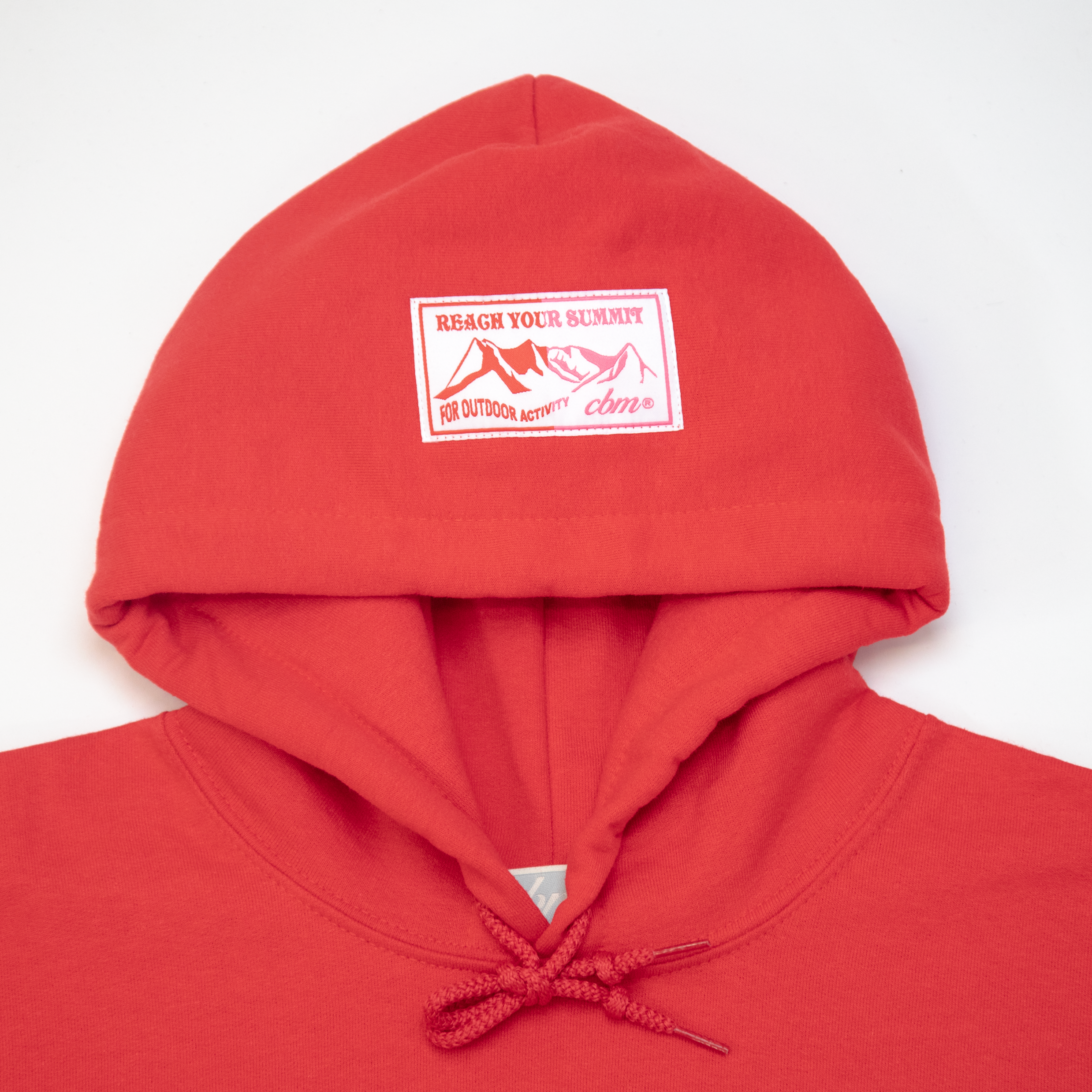 OG Chenille Red Hoodie - Hibiscus