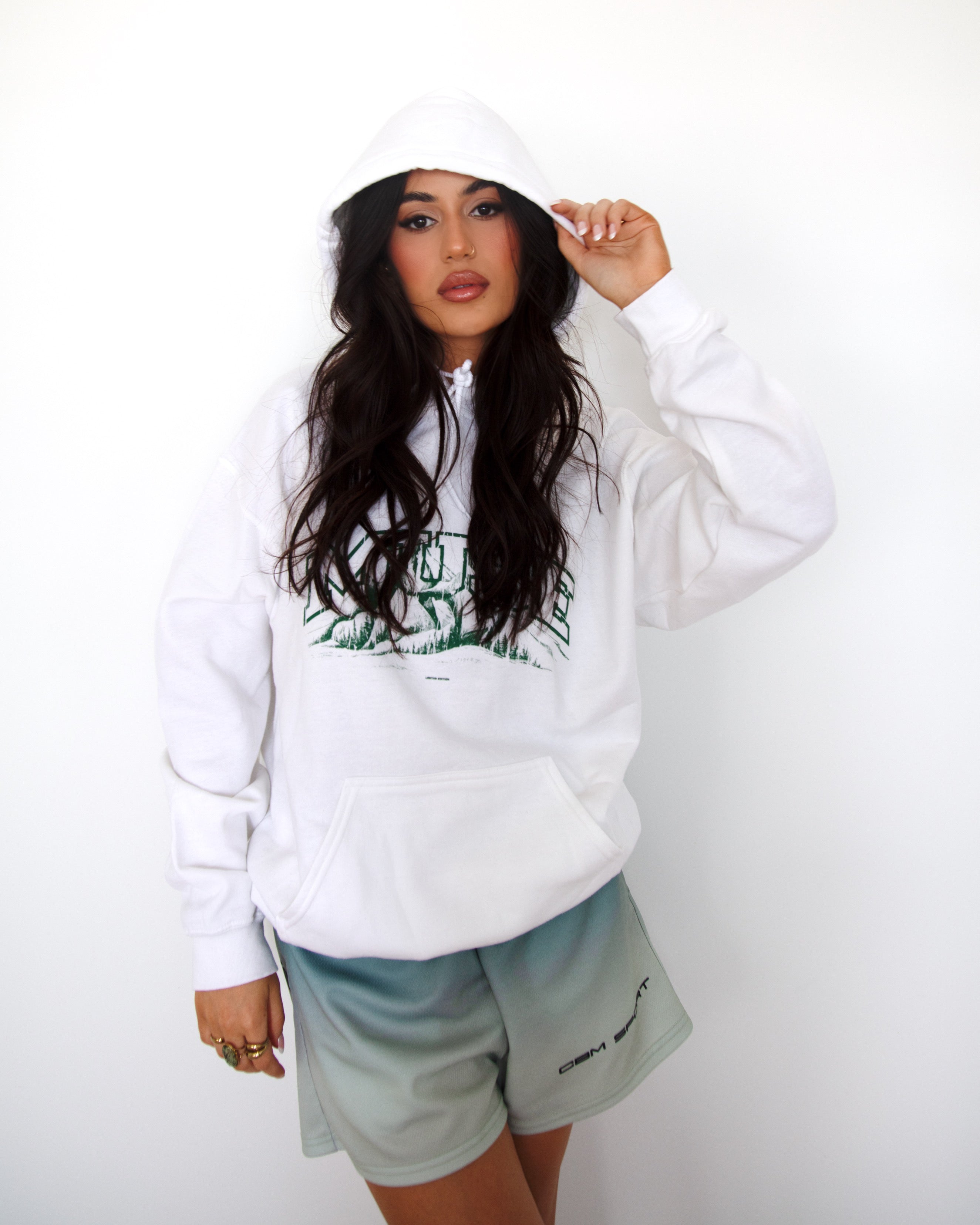 JMC x CBM Hoodie - White
