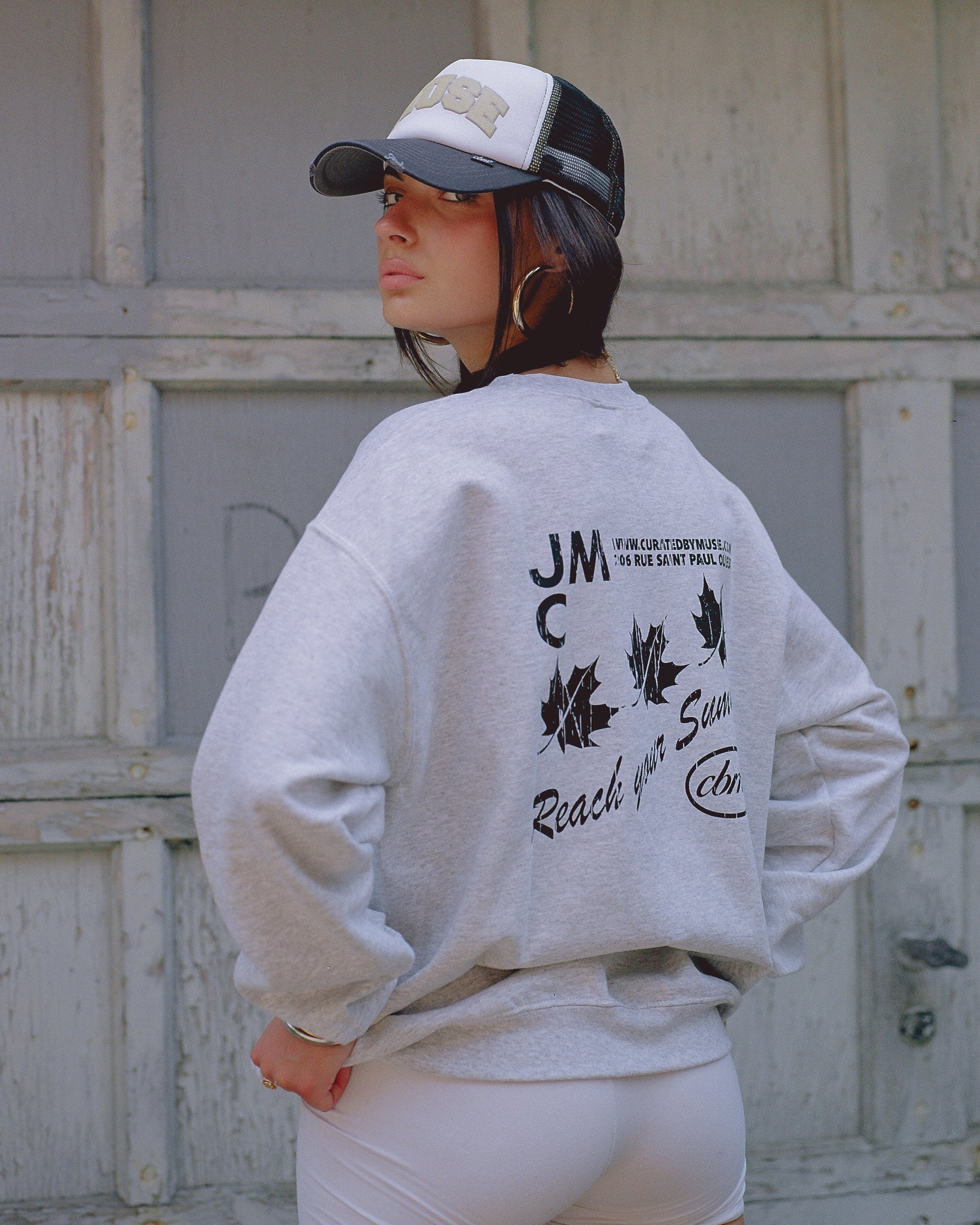 JMC x CBM Sweatshirt - Ash Grey