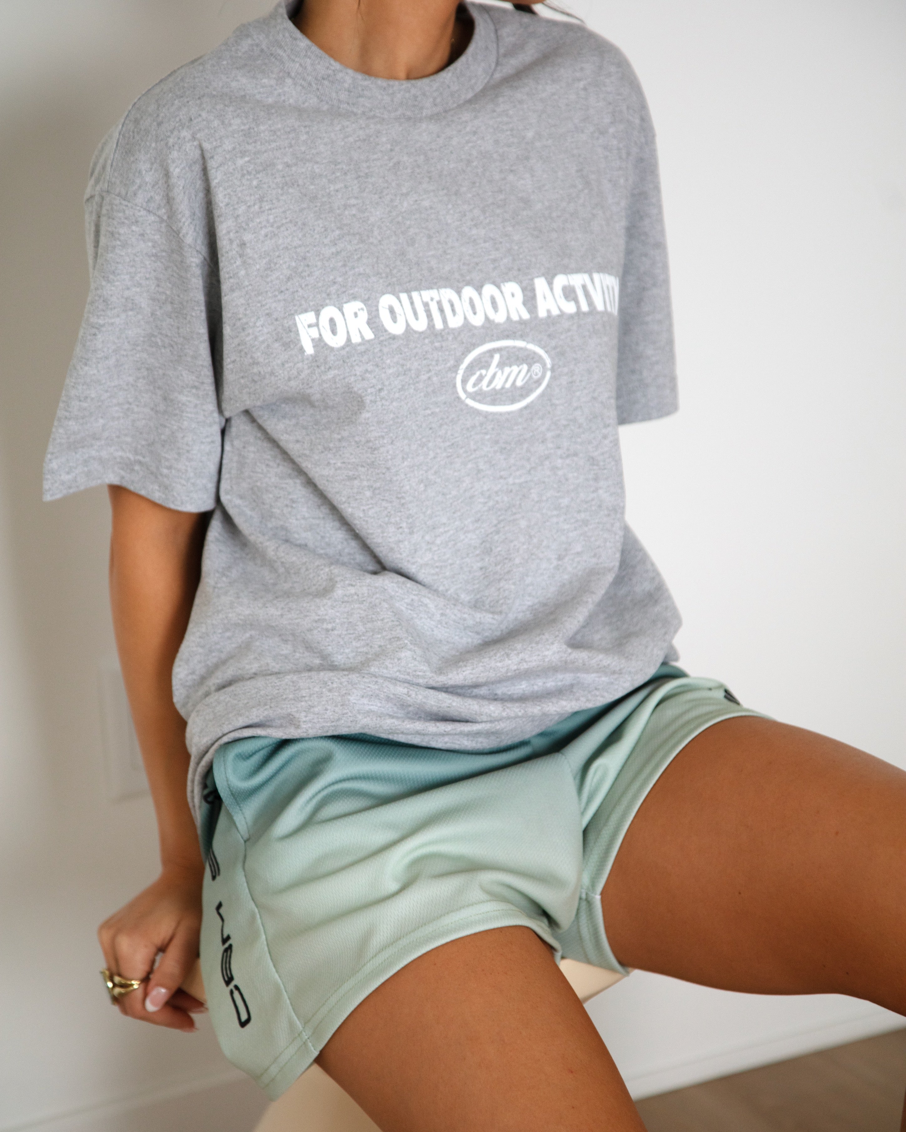 JMC x CBM T-shirt - Heather Grey